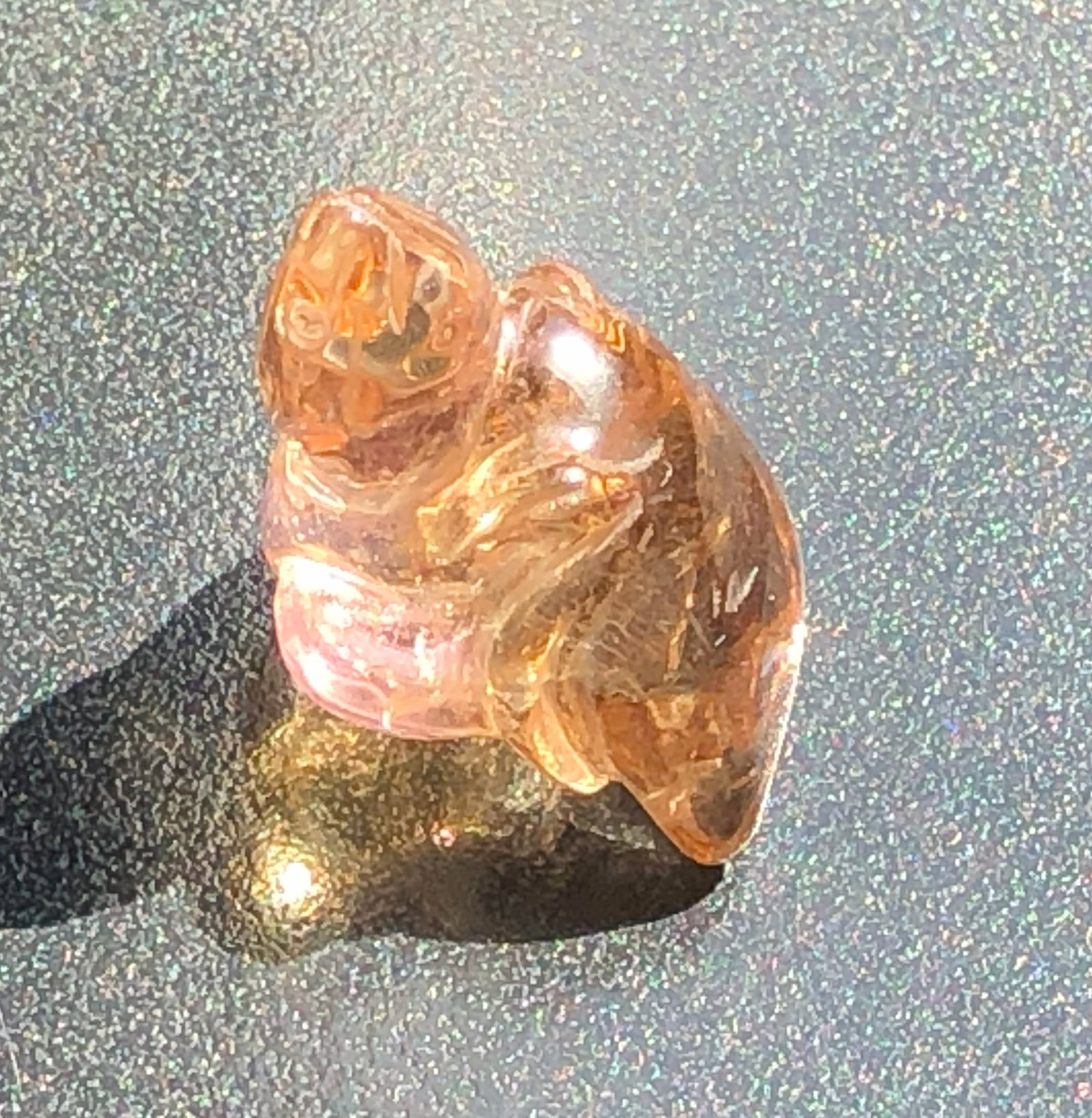 Vintage Ametrine Carving: Vintage Ametrine Carving