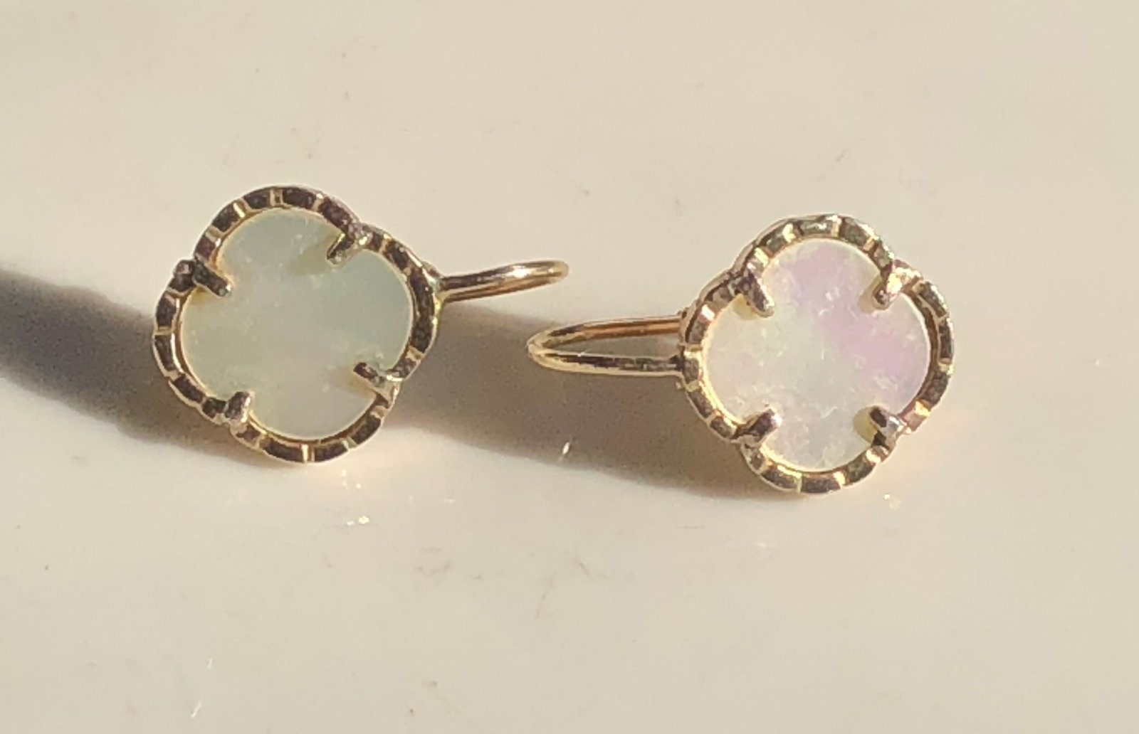 Pair of Silver Earrings: Pair of Silver Earrings