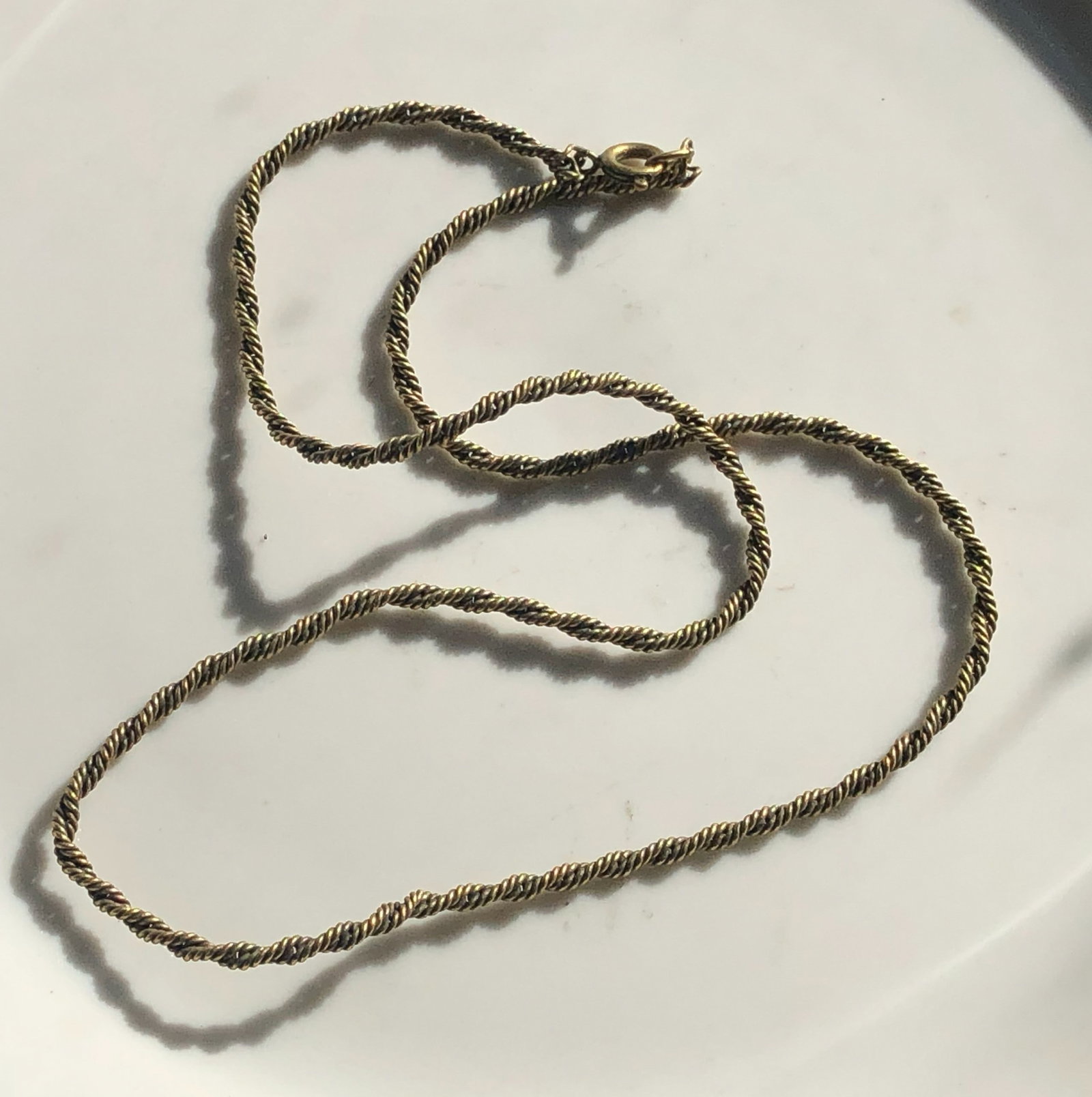 Vintage Gold Filled Necklace