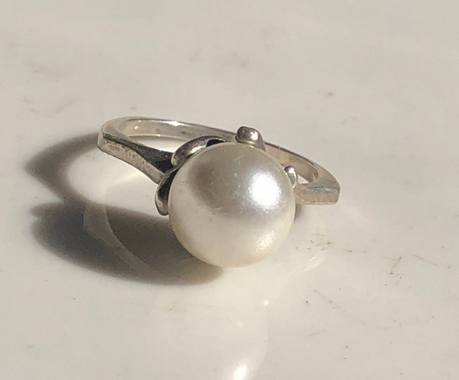 Vintage Silver Ring: Vintage Silver Ring, Size 6