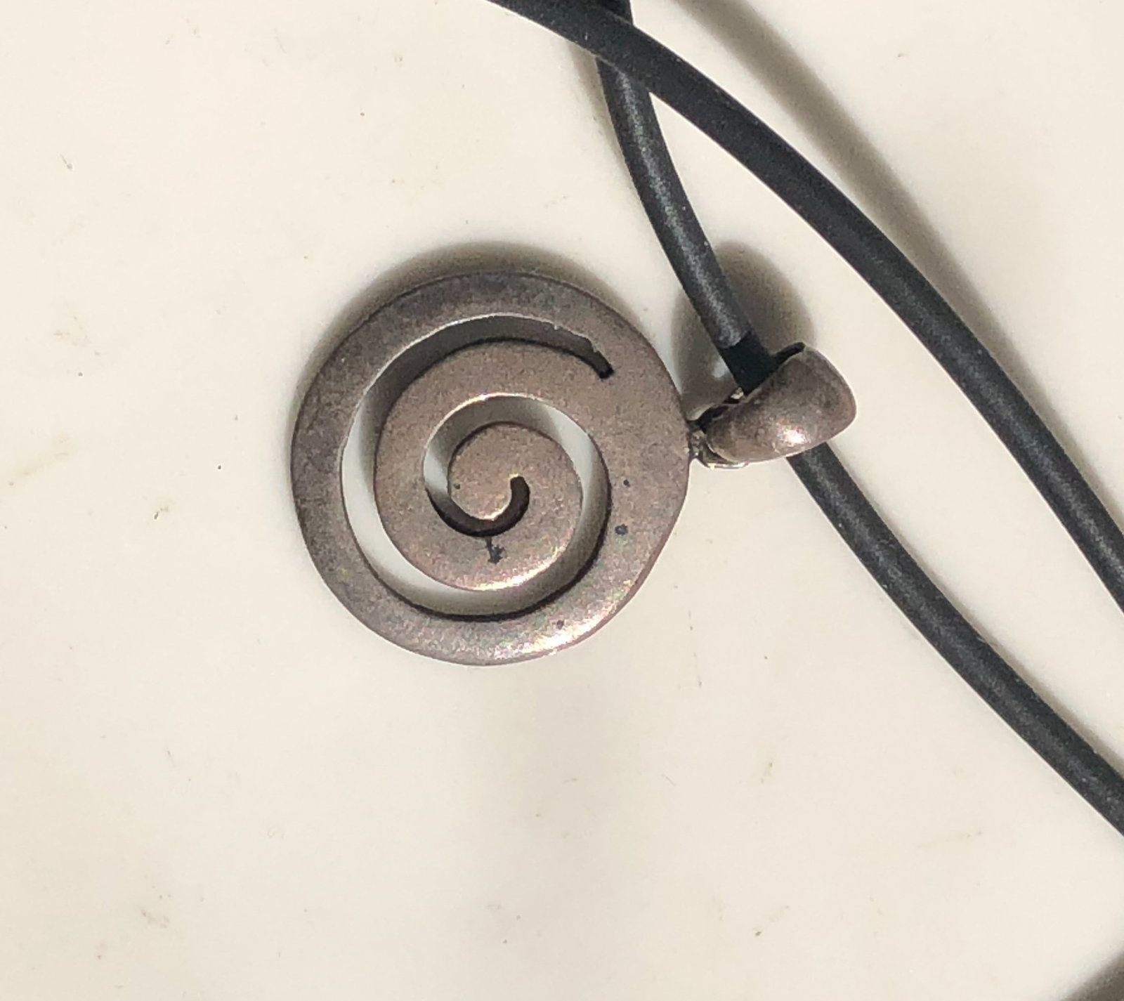 Vintage Silver Pendant Necklace