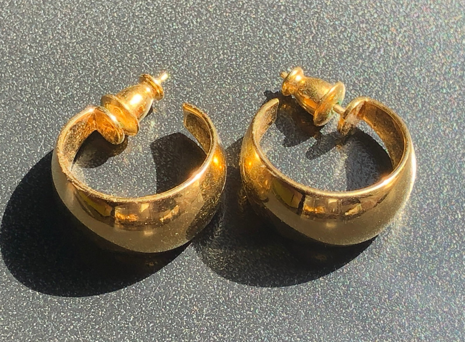 Pair of Gold Plated Earrings (1 of 2)