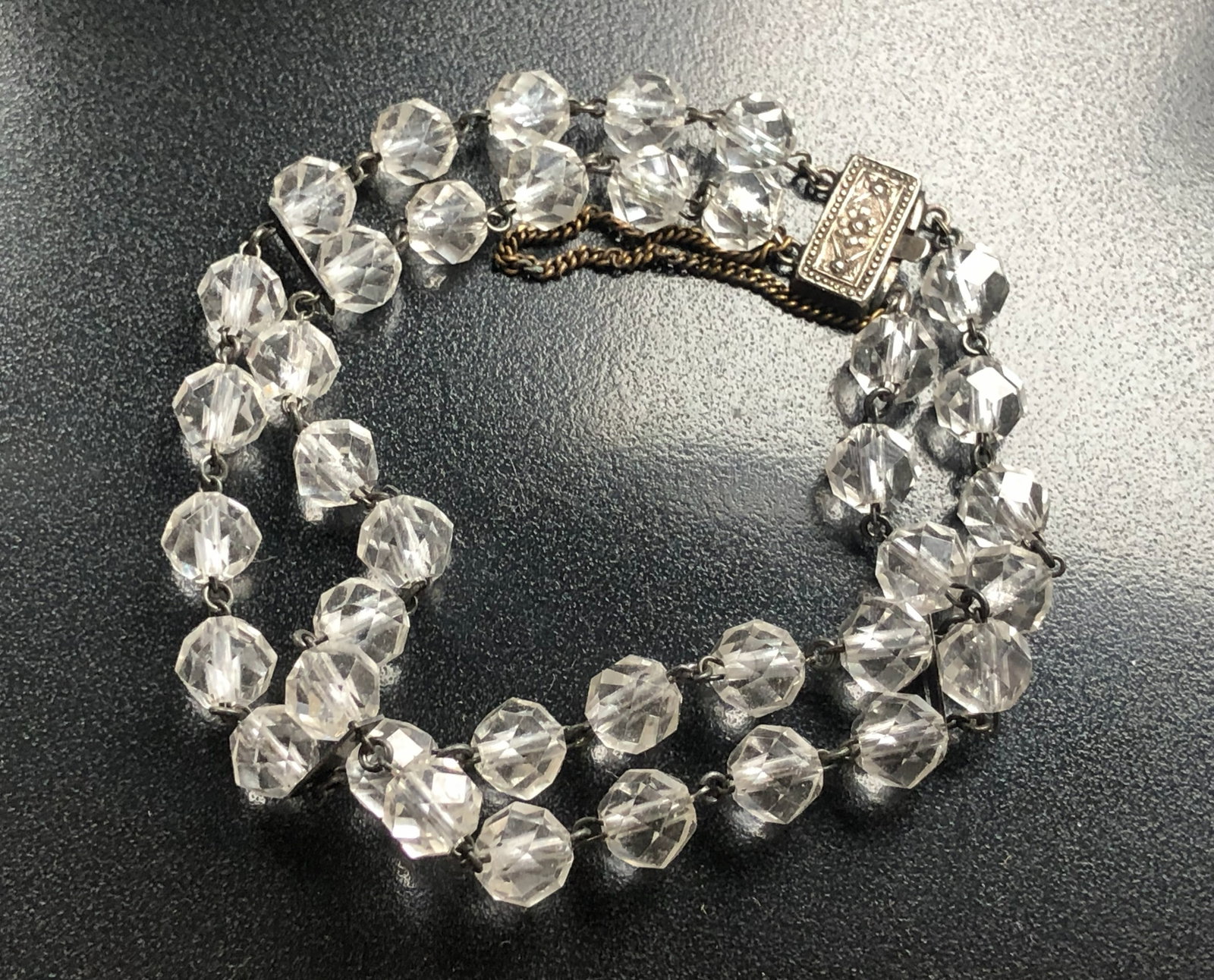 Vintage Bracelet with Silver Clasp (1 of 4)