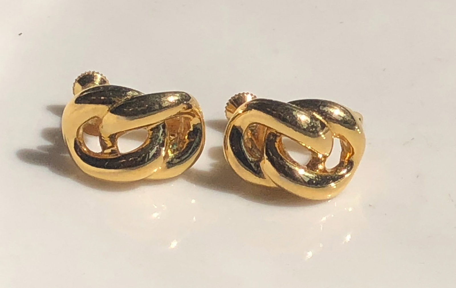 Pair of Gold Filled Earrings: Pair of Gold Filled Earrings