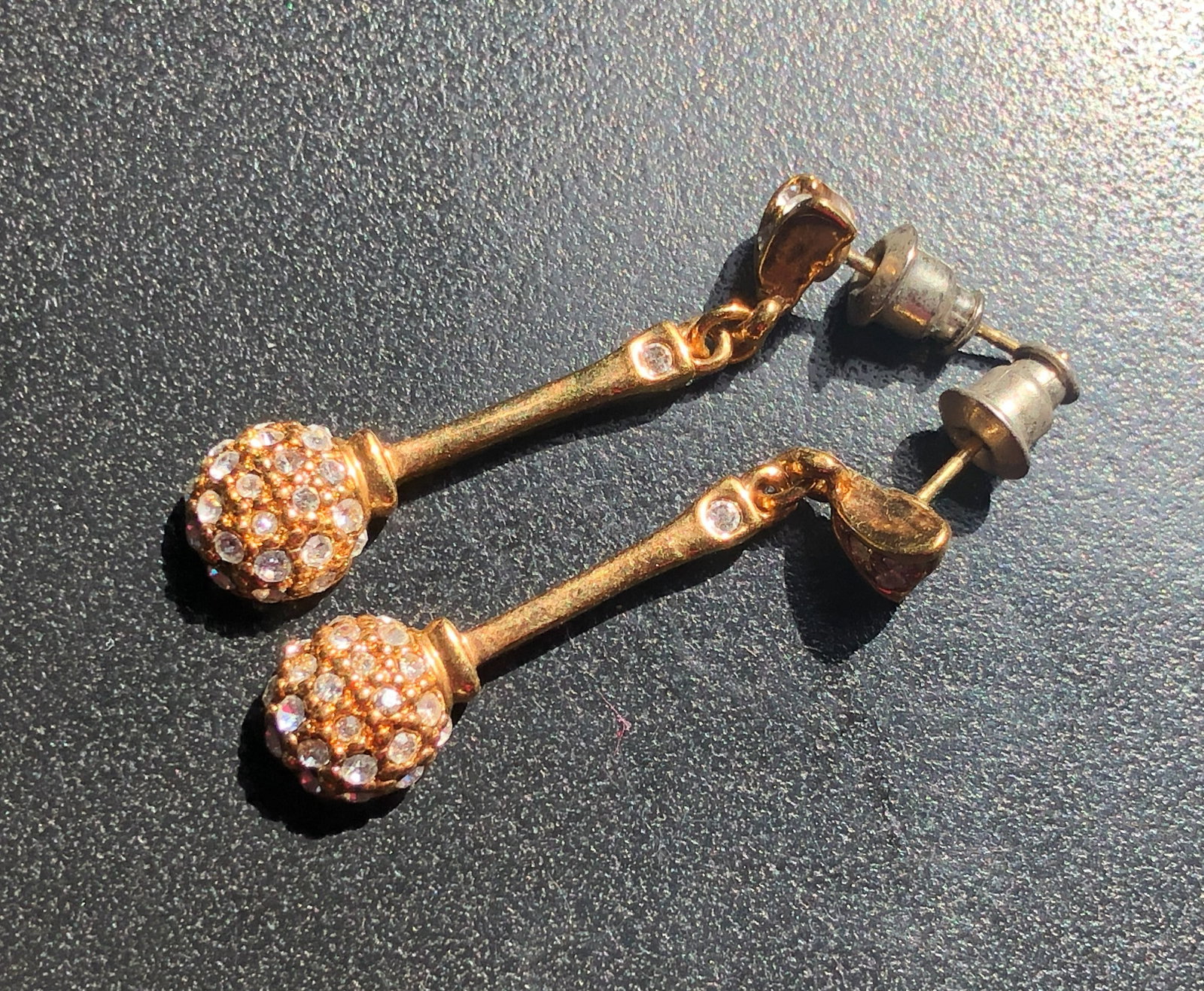 Pair of Gold Filled Earrings: Pair of Gold Filled Earrings