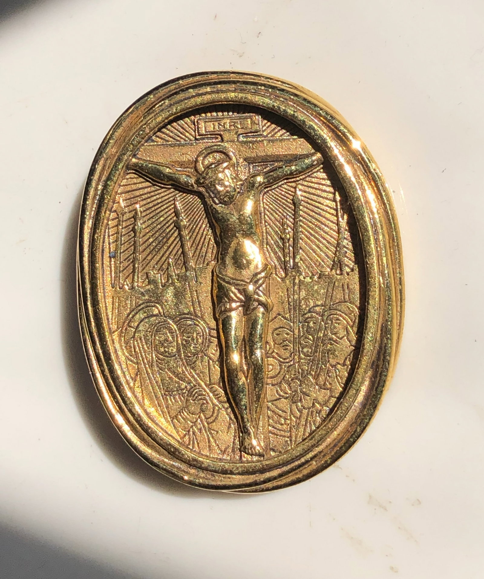 Vintage Gold filled Brooch Pin