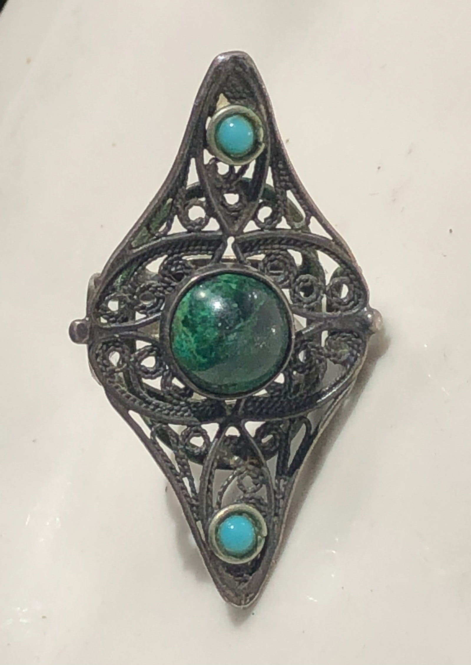 Vintage silver ring: Vintage silver ring, Size adjustable