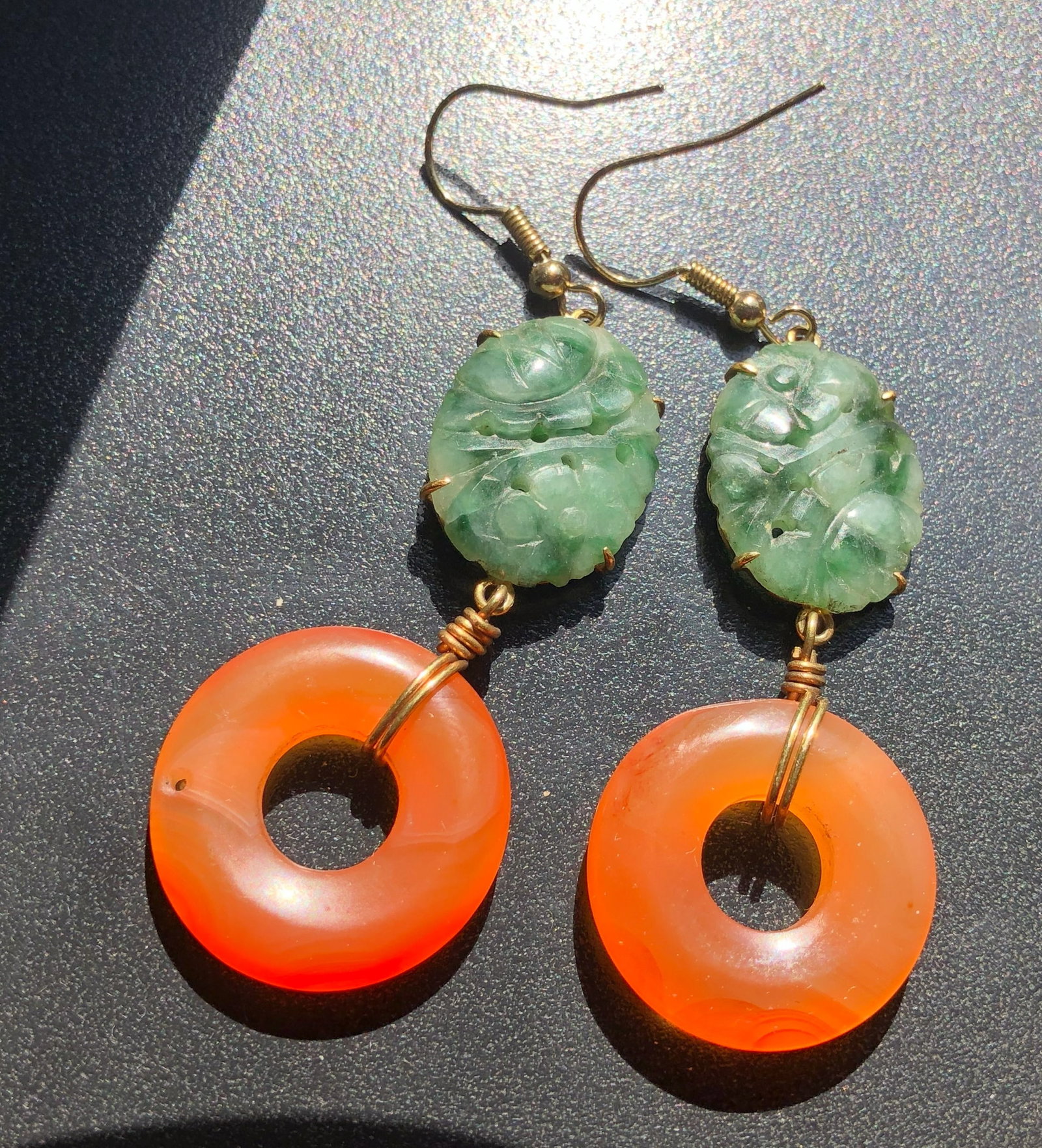 Pair of 14KGold Earrings