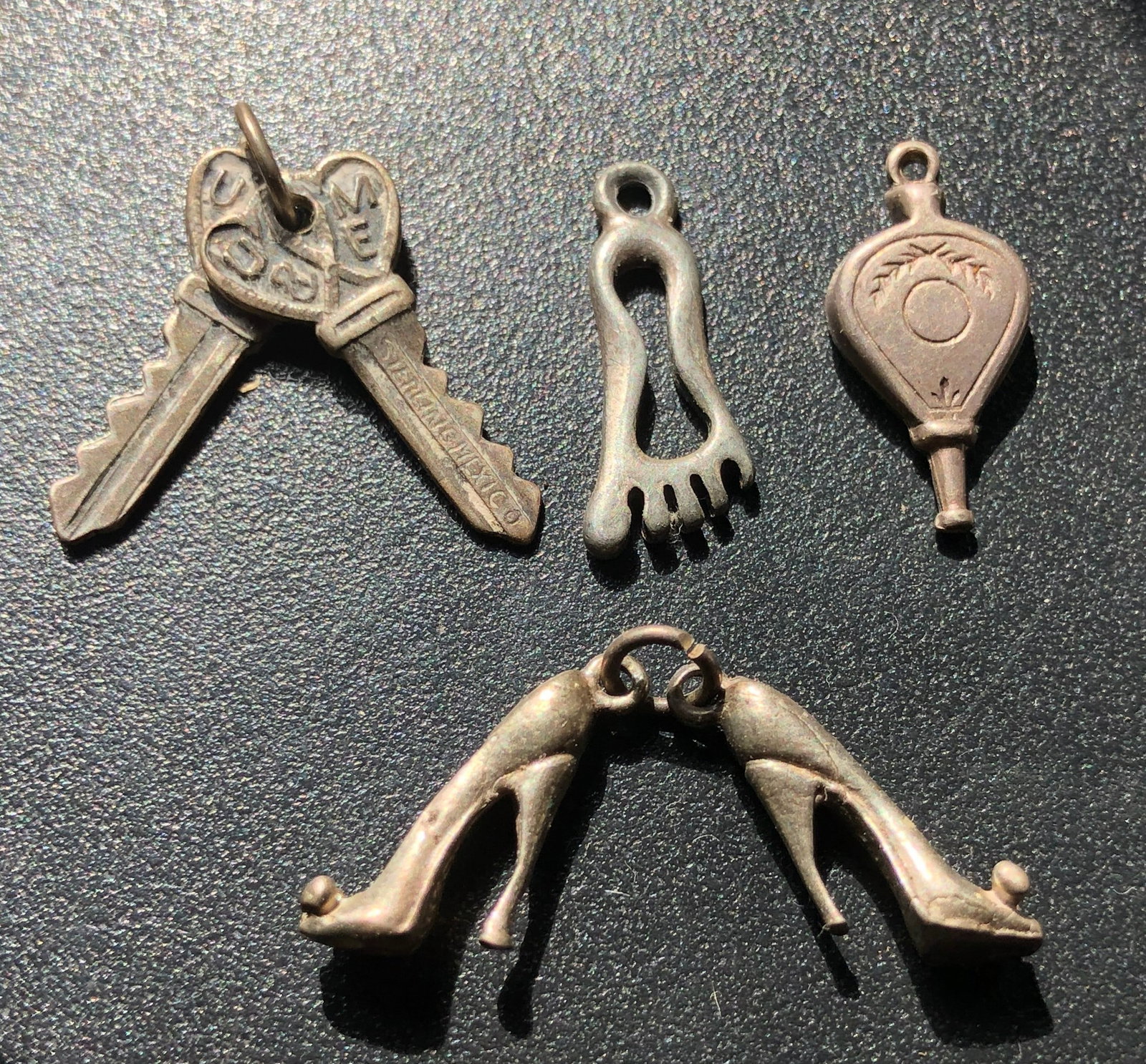 Group of Silver Pendants: Group of Silver Pendants