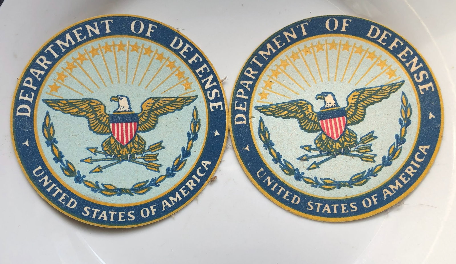 Department of Defense Coaster Set