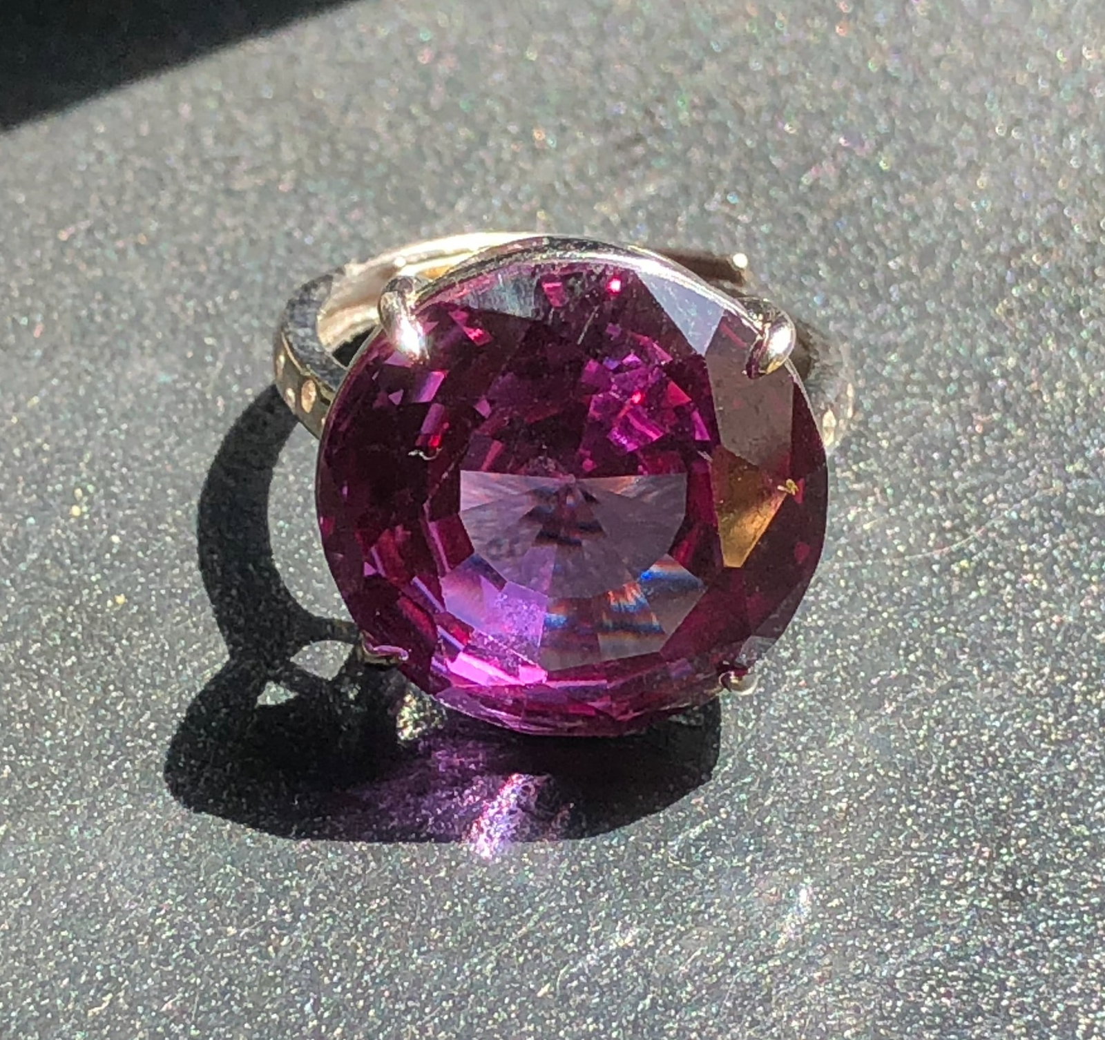Silver Amethyst Ring - 2