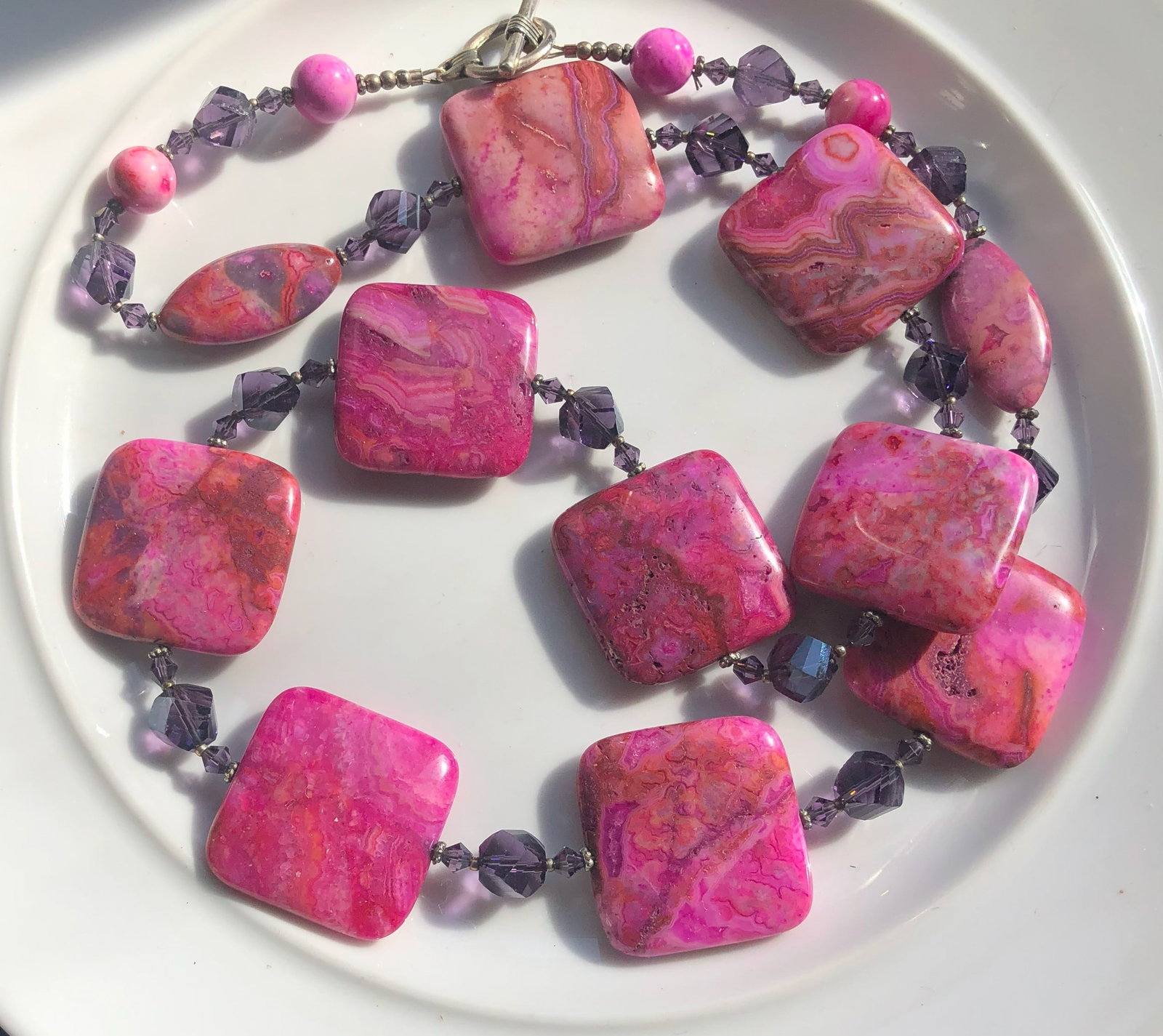 Vintage Stone Necklace