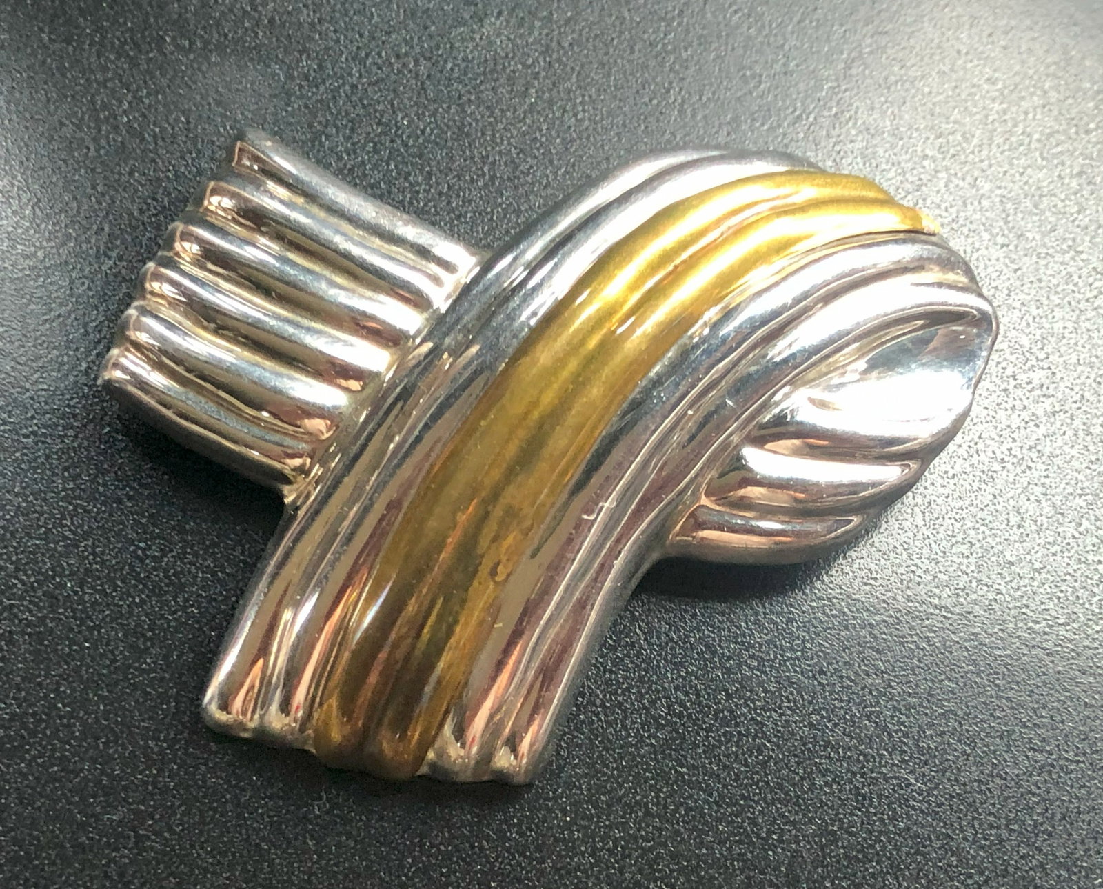 Vintage Silver Brooch Pin