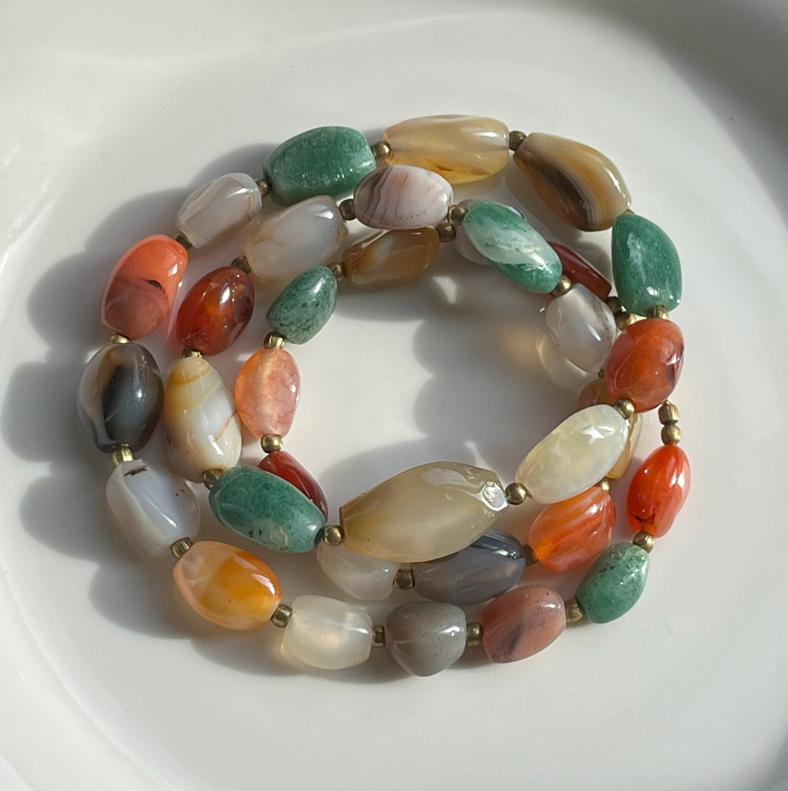 Vintage Carnelian Necklace (1 of 3)