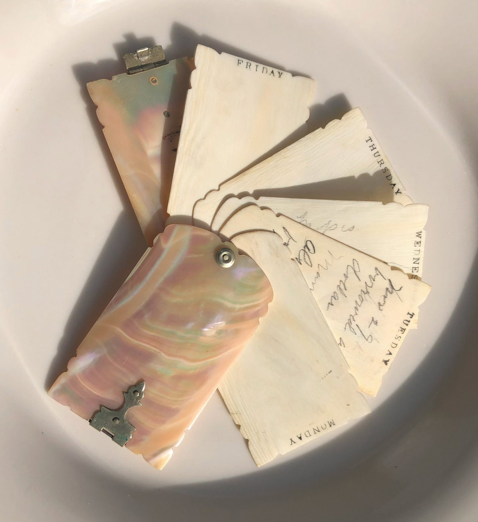Antique note book - 3