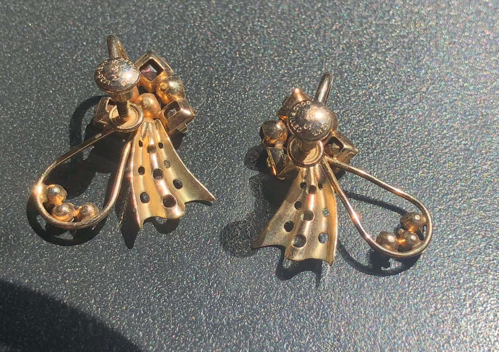 Pair of Silver Earrings