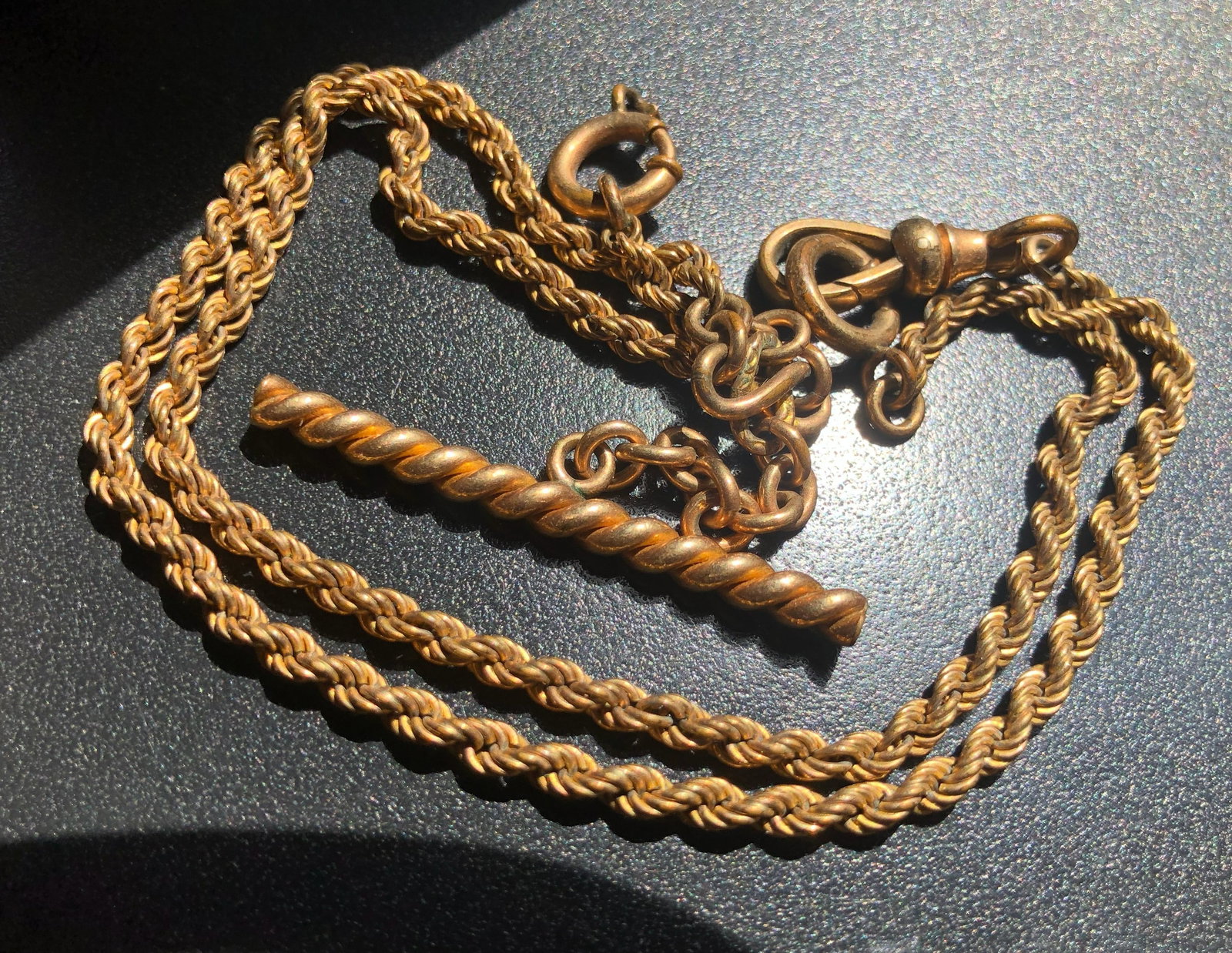 Antique Gold Filled Necklace