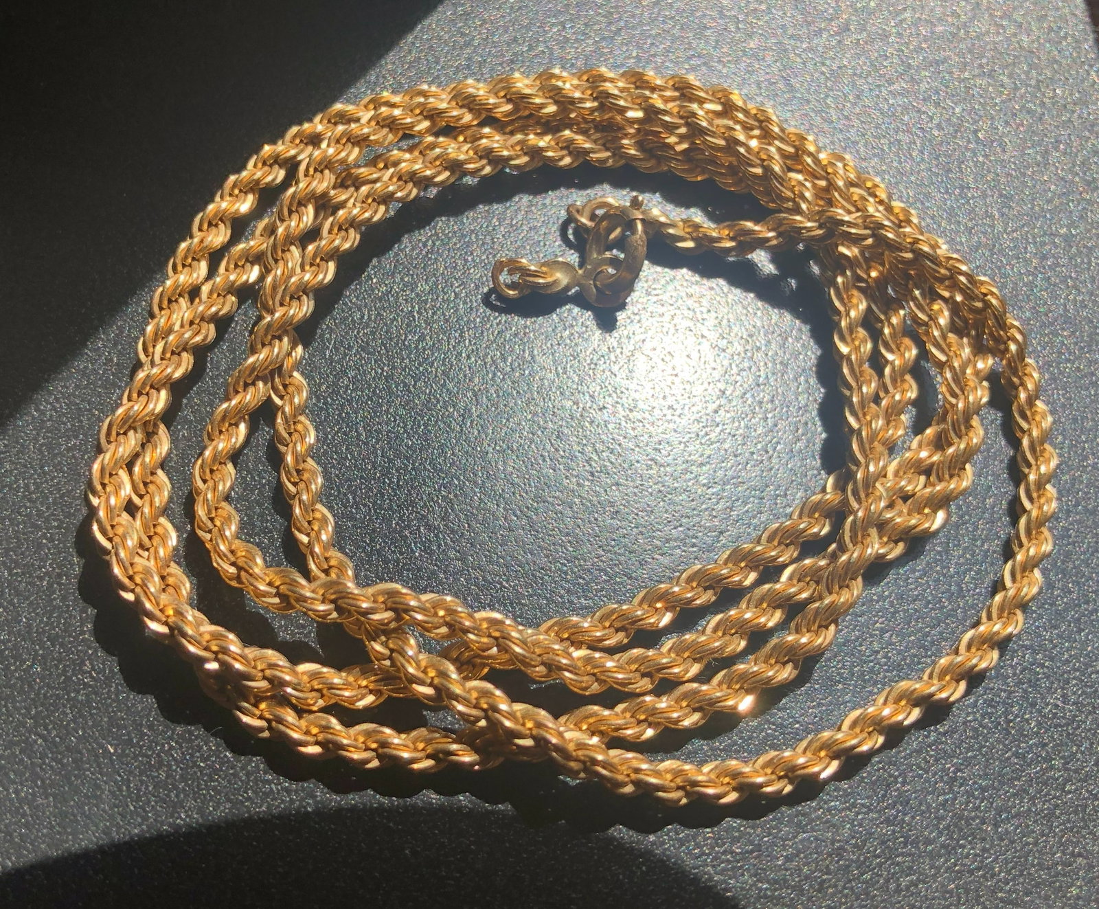Antique Gold Filled Necklace (1 of 4)