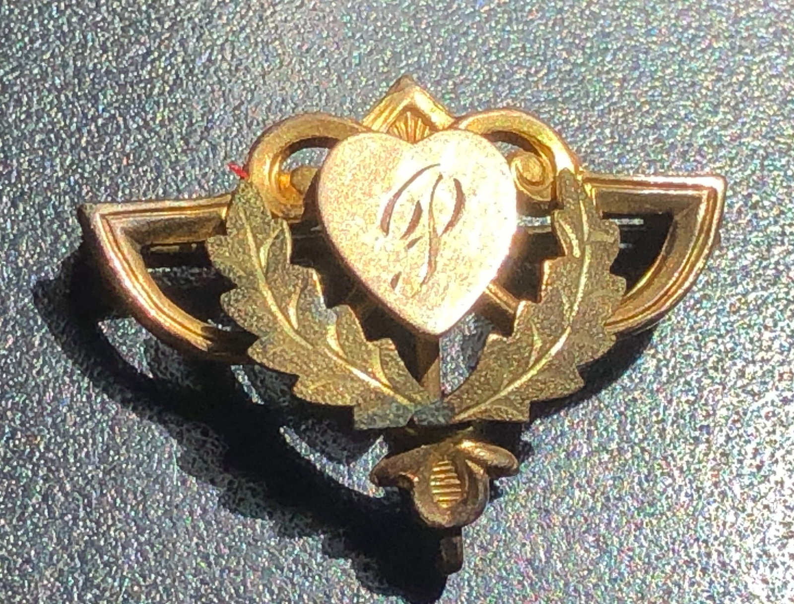 Antique Gold Filled Brooch Pin (1 of 3)