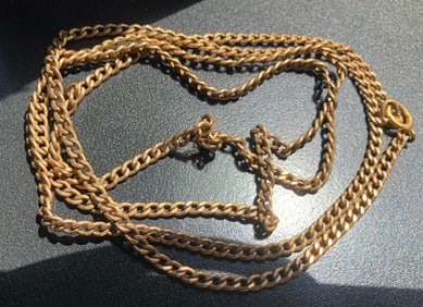 Antique Gold Filled Necklace
