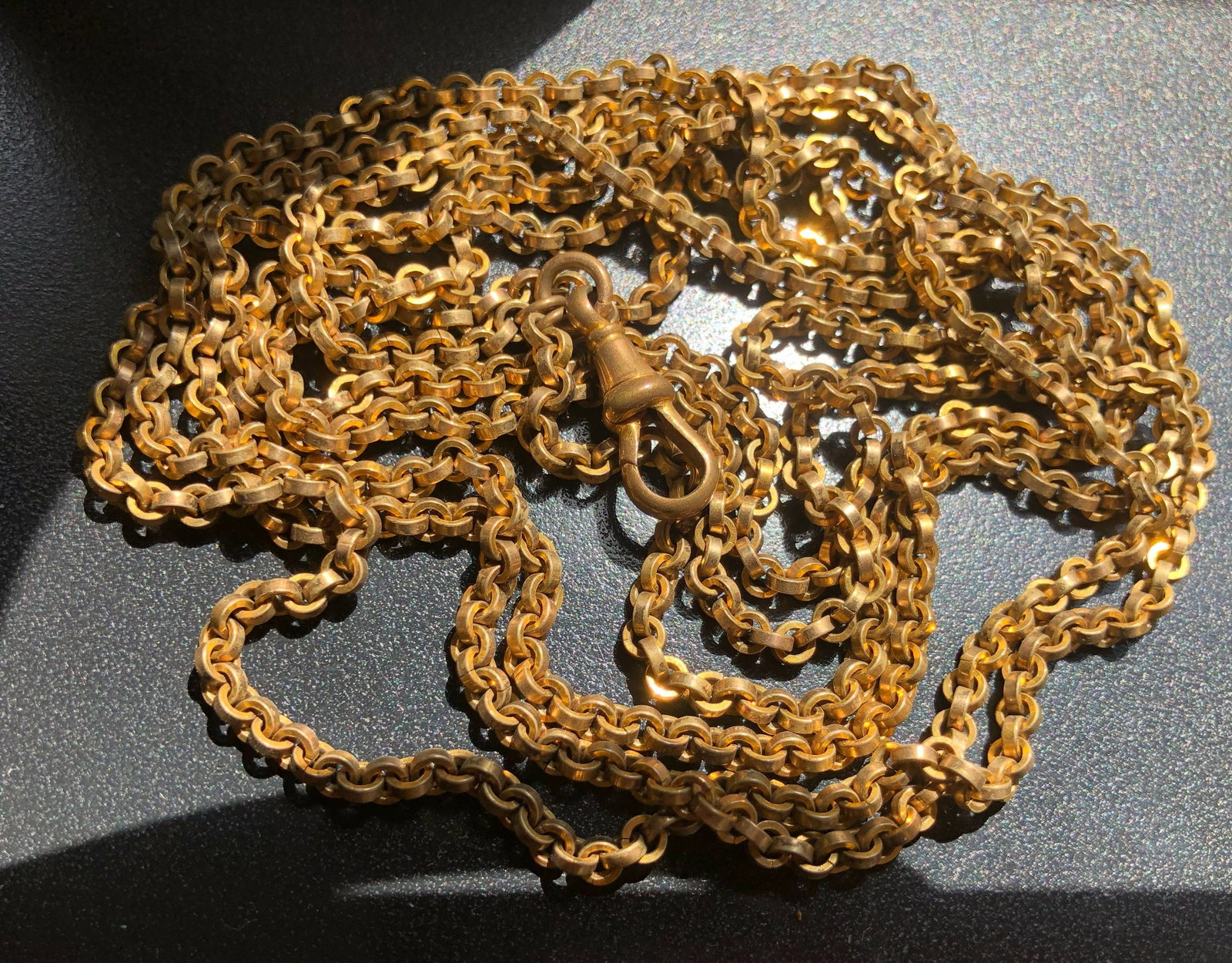 Antique Gold Filled Necklace (1 of 4)