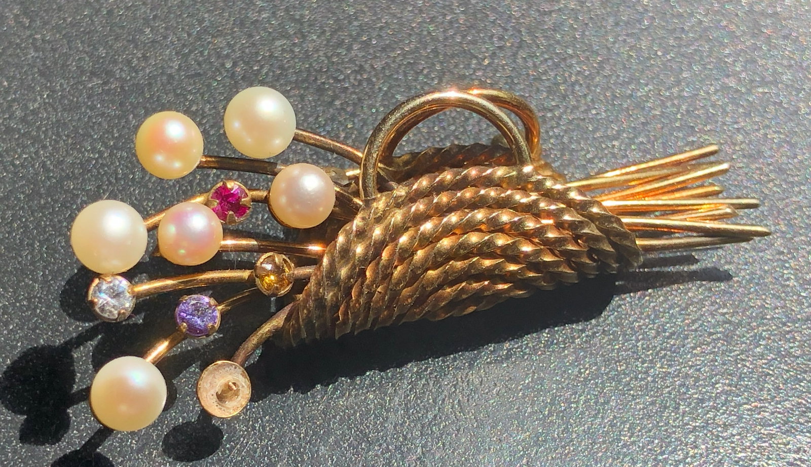Antique Gold Filled Brooch Pin (1 of 4)