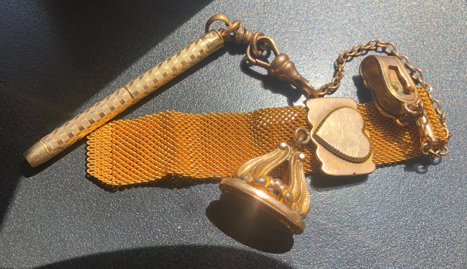 Antique Gold Filled Chain (1 of 4)
