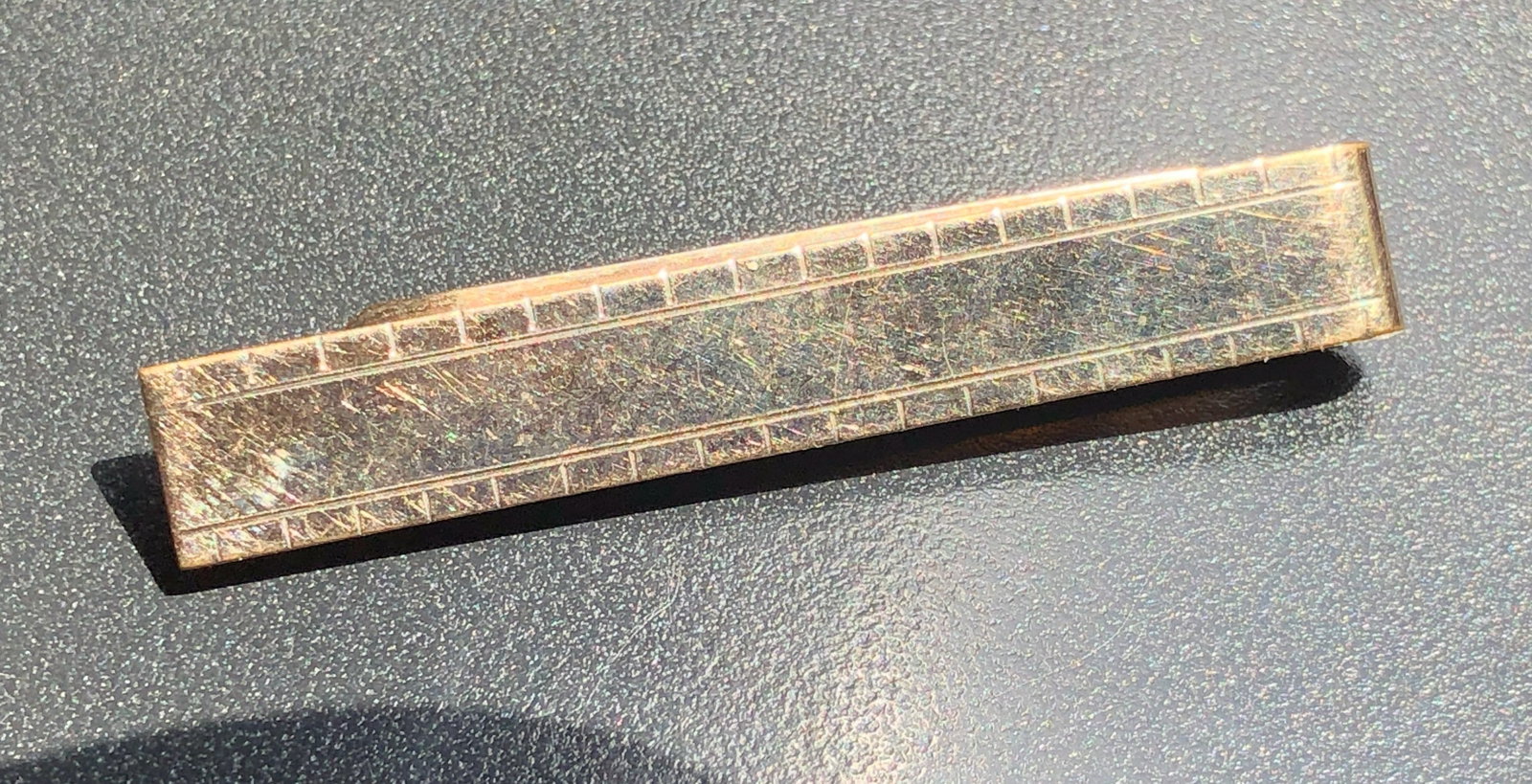Swank Tie Clasp Gold Filled