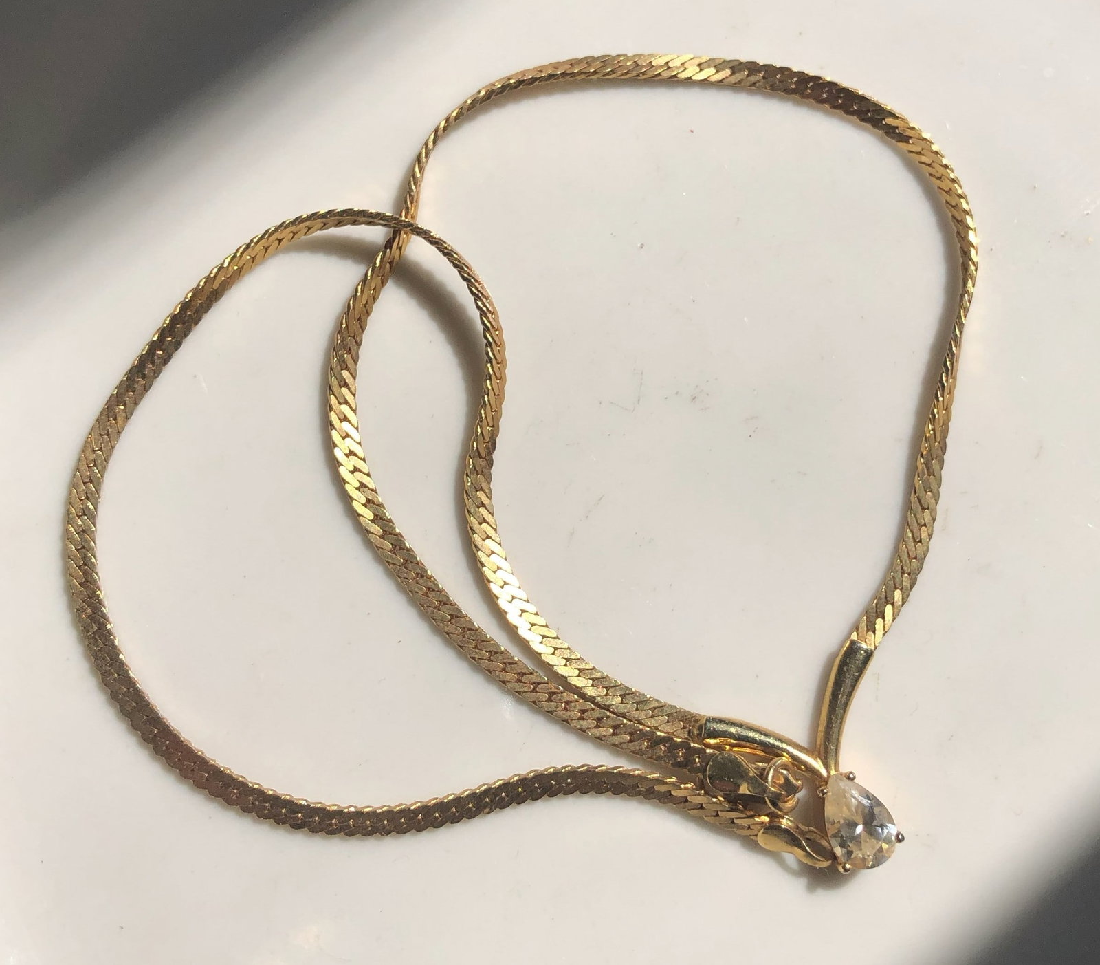 Antique Gold Filled Necklace