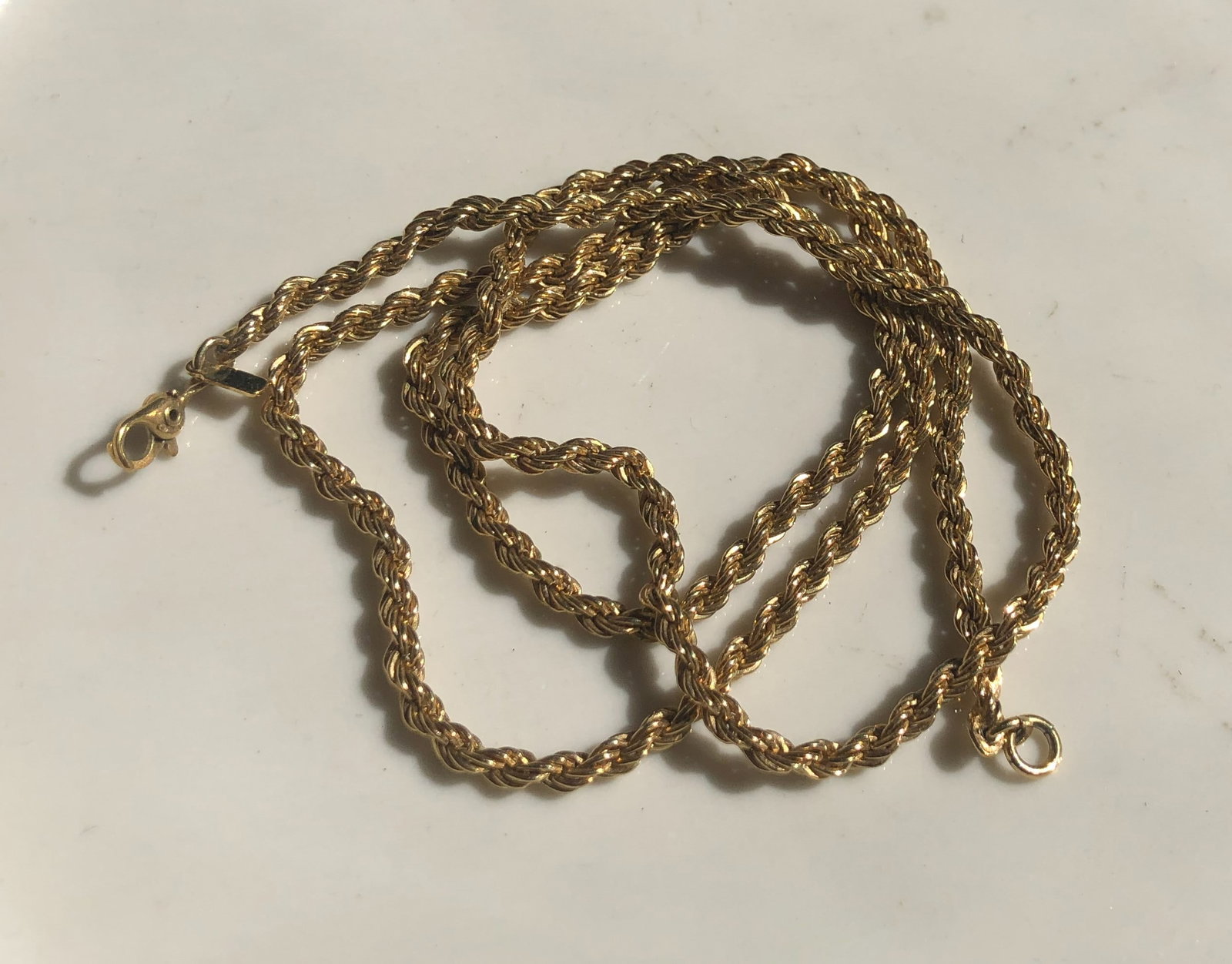 Antique Gold Filled Necklace