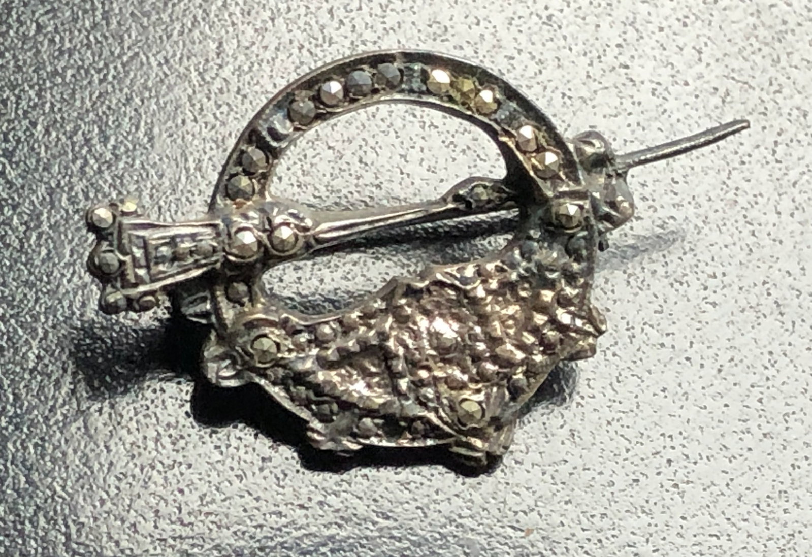 Vintage Silver Brooch Pin
