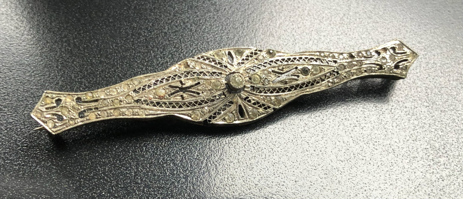 Vintage Silver Brooch Pin