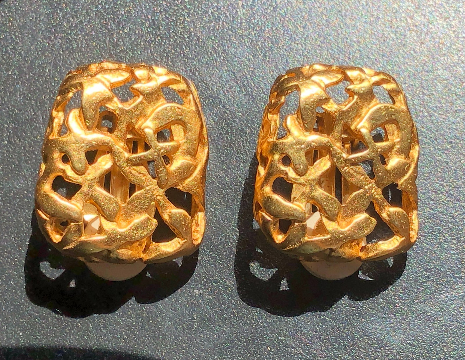 Pair of Gold Filled Earrings