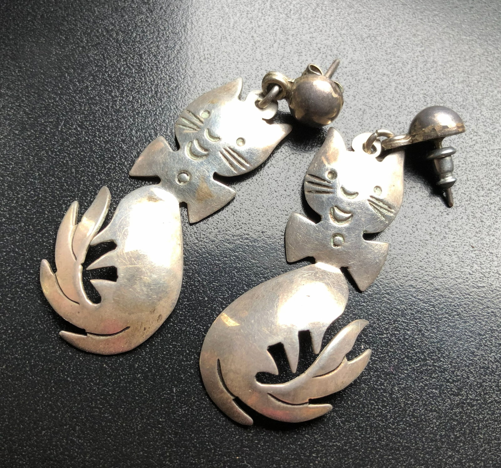 Pair of Silver Earrings