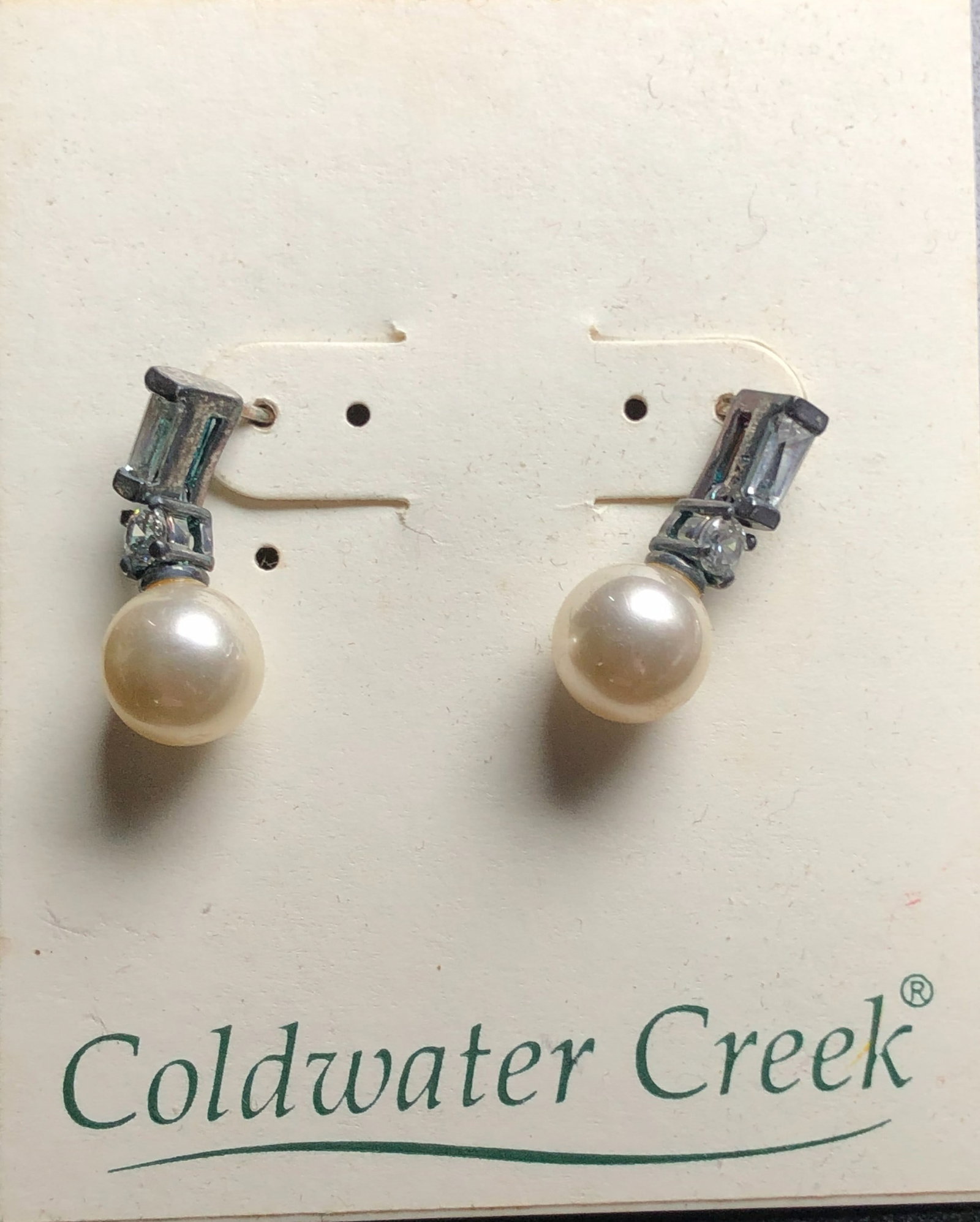 Pair of Silver Earrings