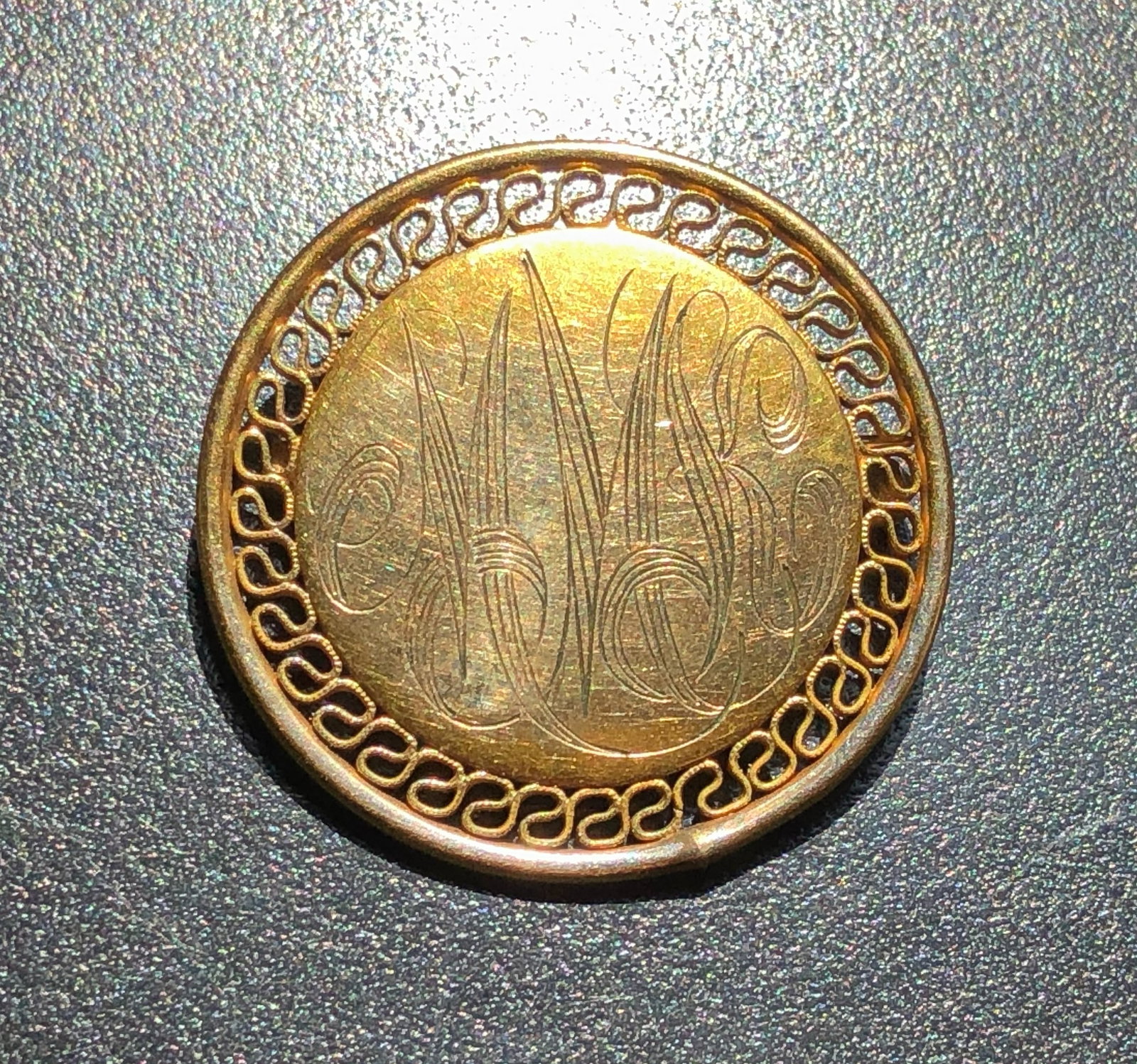 Vintage Gold Filled Brooch Pin