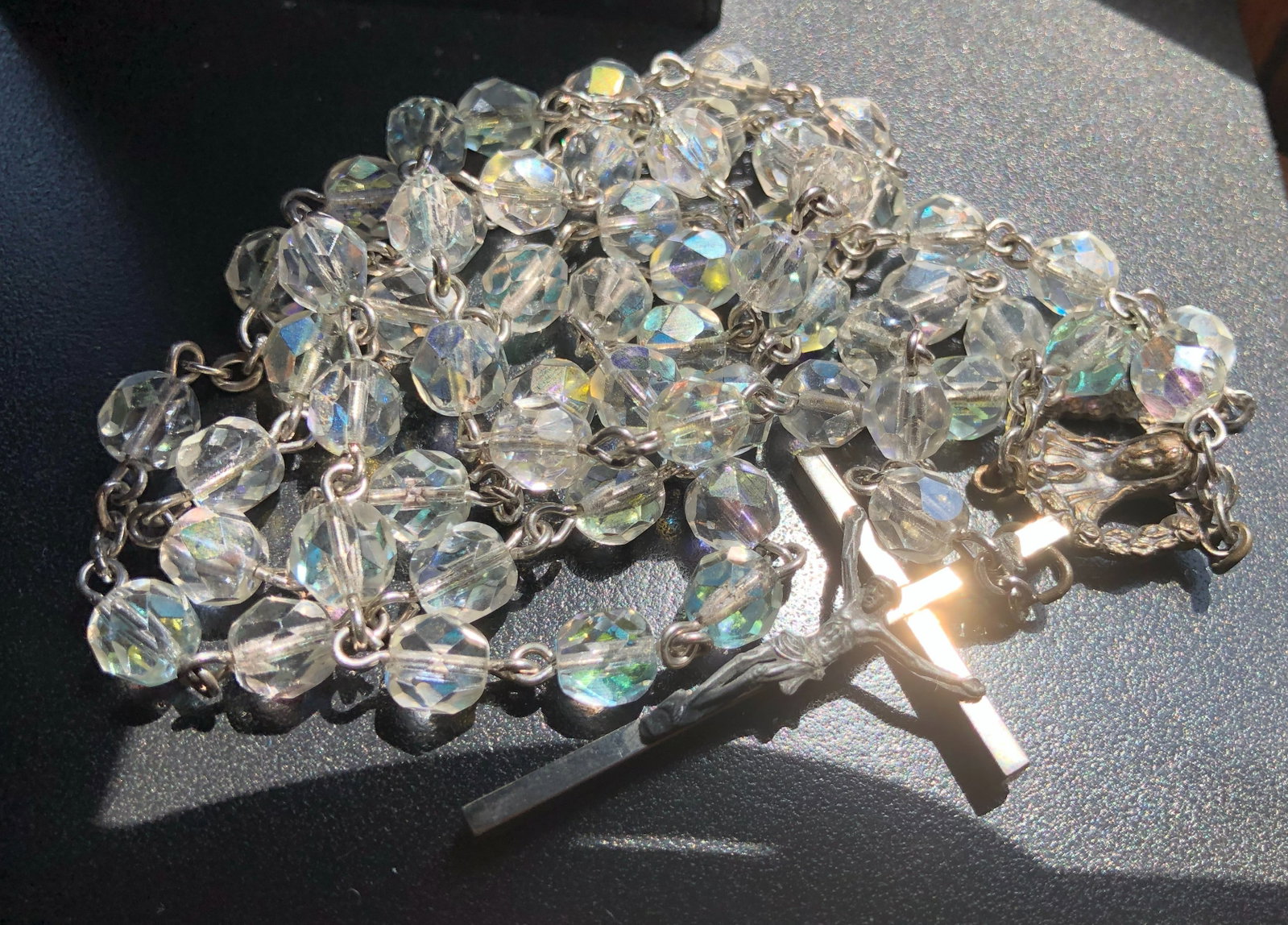 Vintage Crystal Rosary (1 of 3)