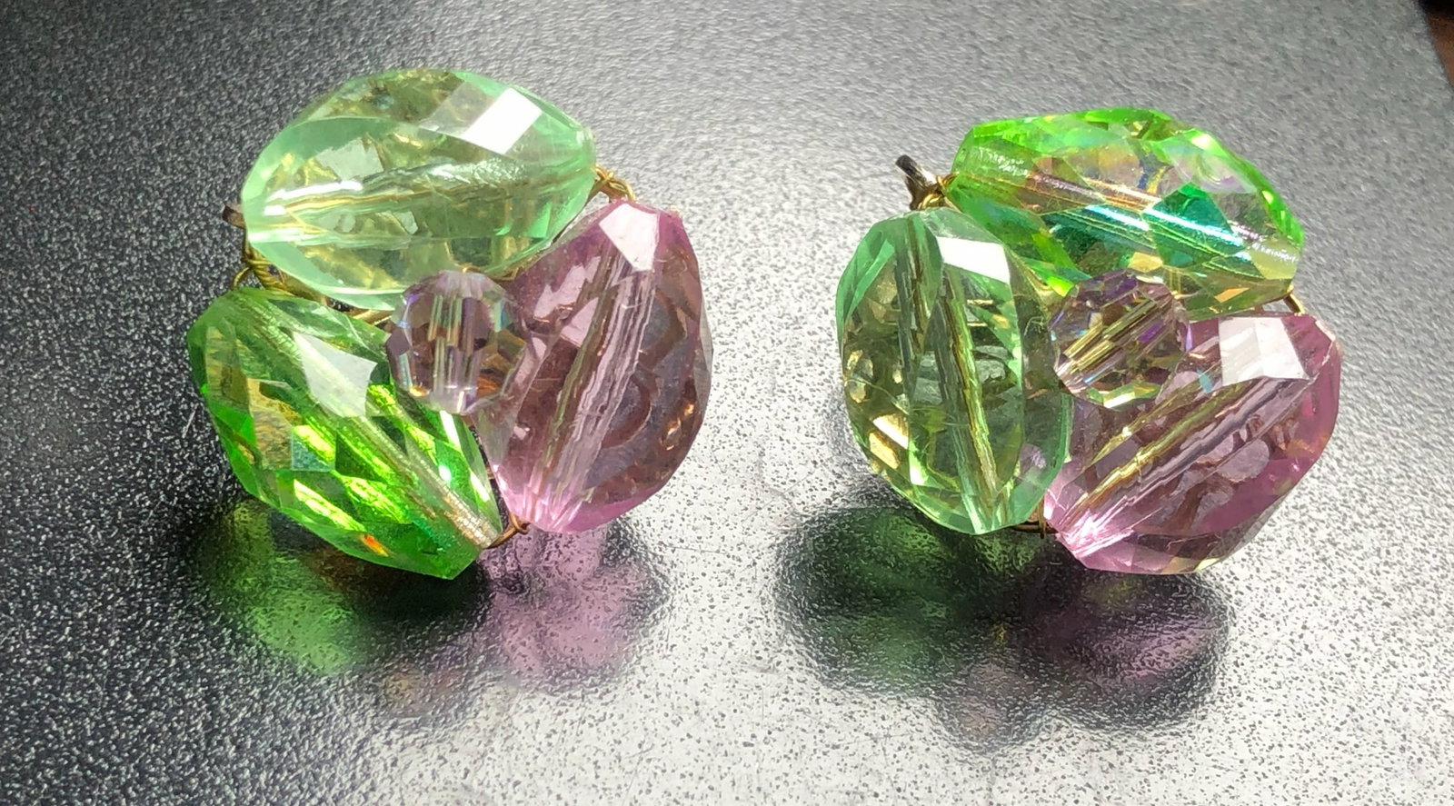 Pair of VOGUE Earrings: Pair of VOGUE Earrings