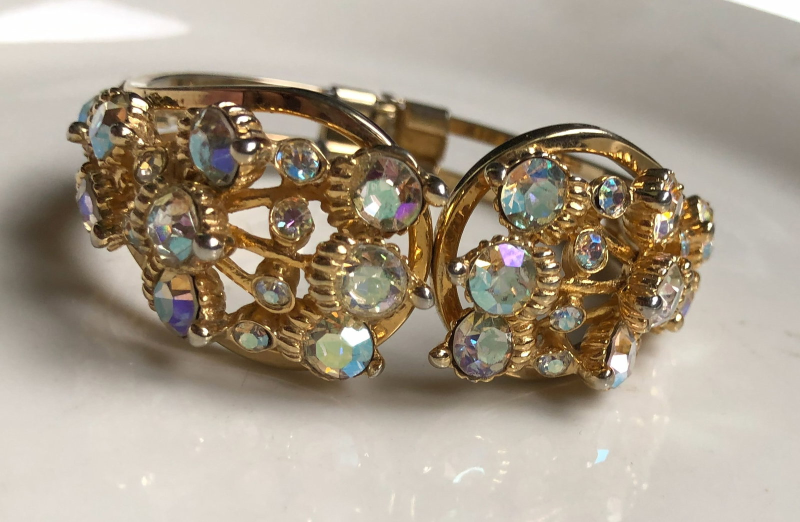Vintage Gold Plated Bracelet (1 of 2)