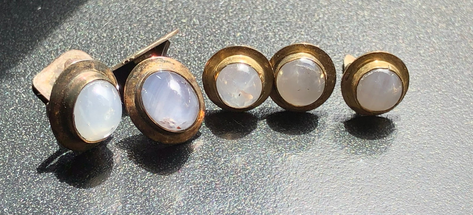 Group of Silver Men's jewelry: Group of Silver Men's jewelry