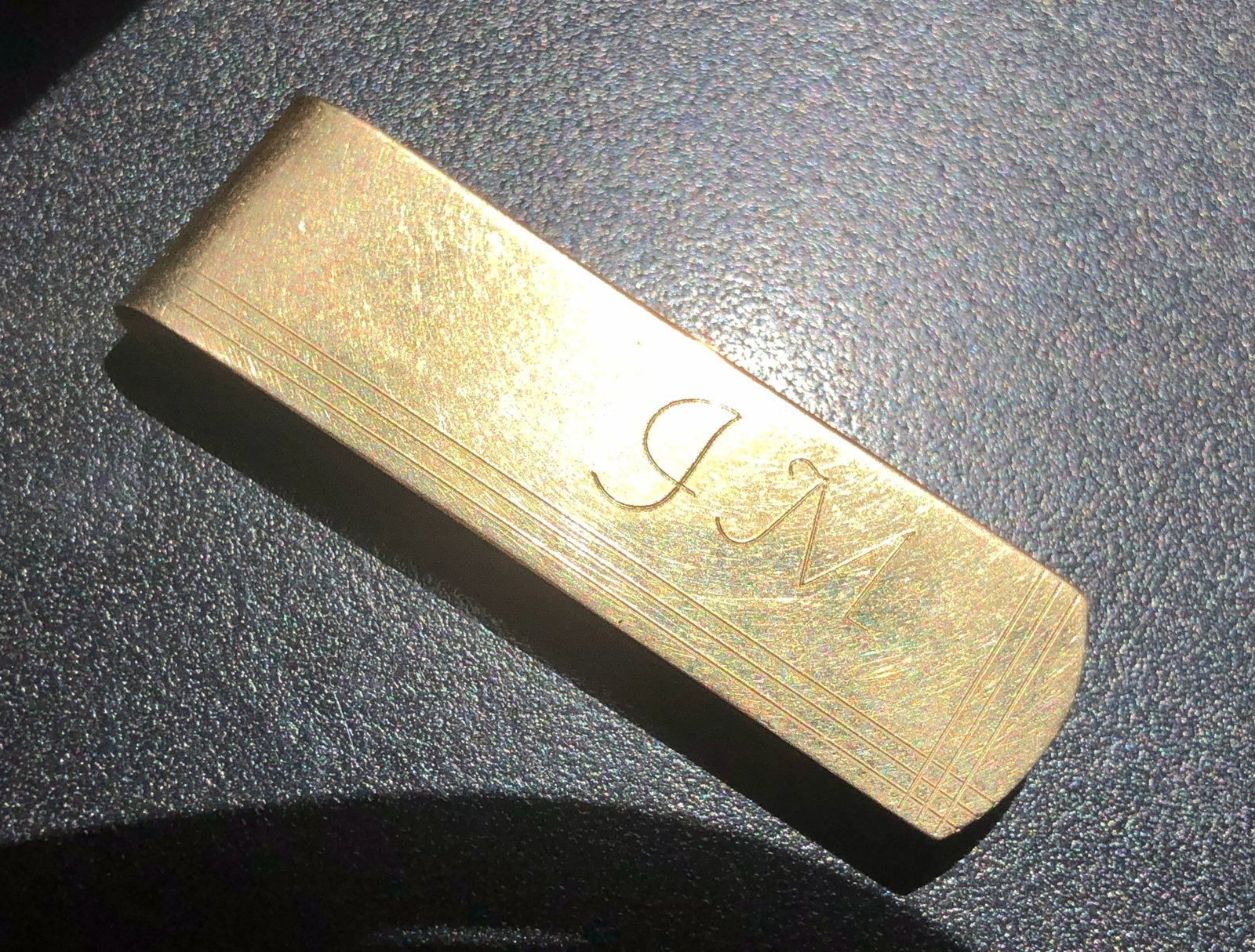 Vintage Gold Filled Money Clip: Vintage Gold Filled Money Clip