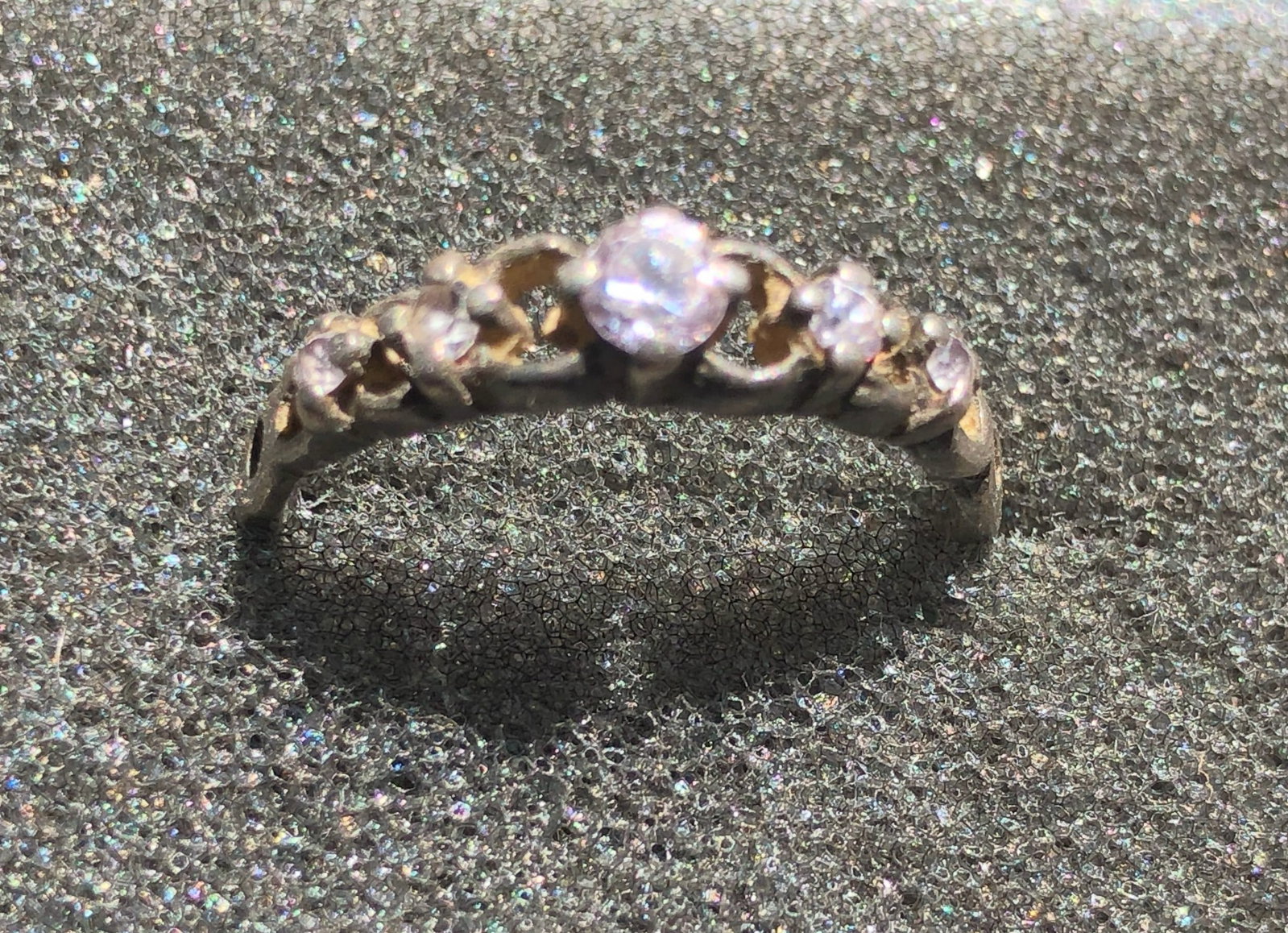 Vintage Silver Ring: Vintage Silver Ring, Size 8