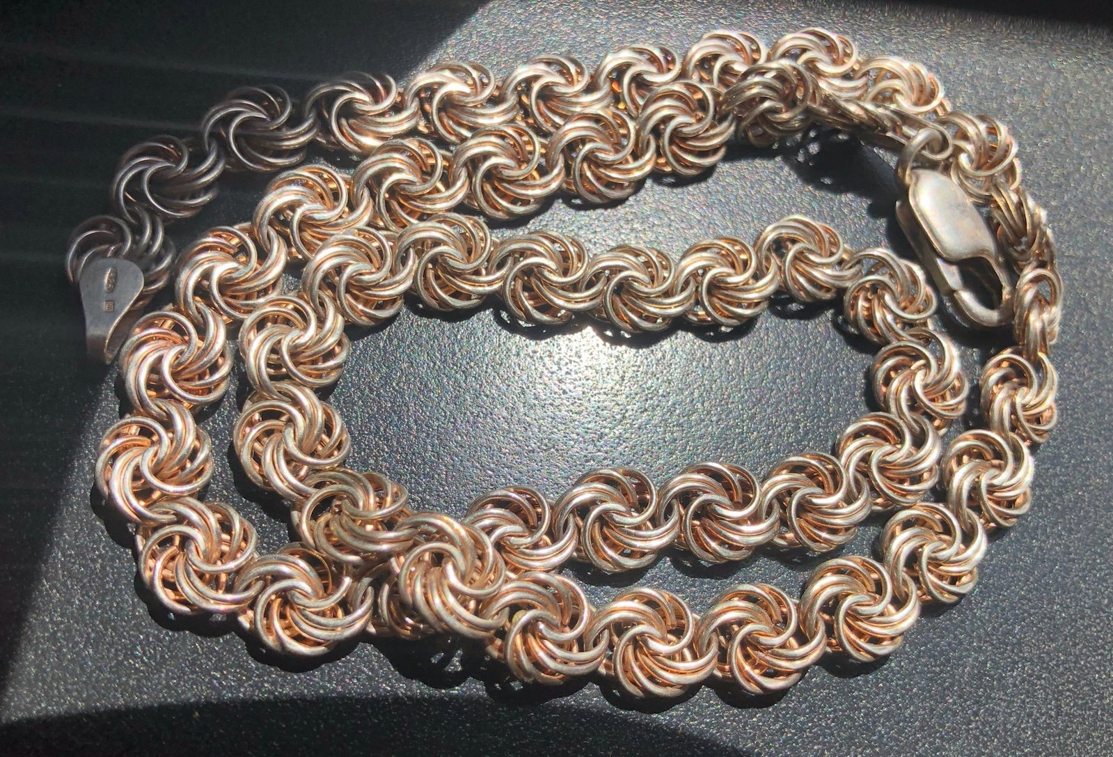 Vintage Silver Necklace: Vintage Silver Necklace, weight 14.4g