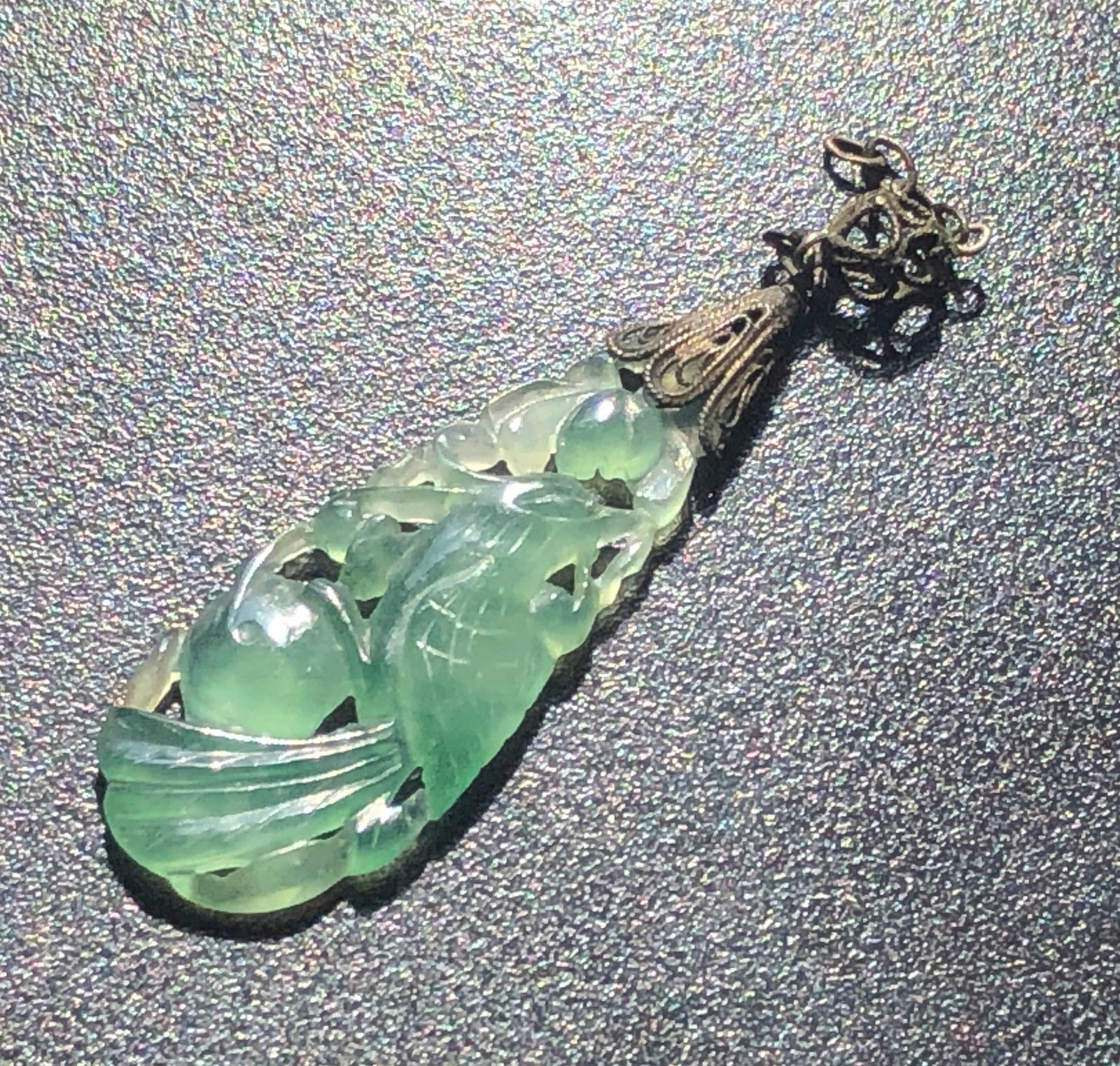 Antique Jadeite Pendant: Antique Jadeite Pendant