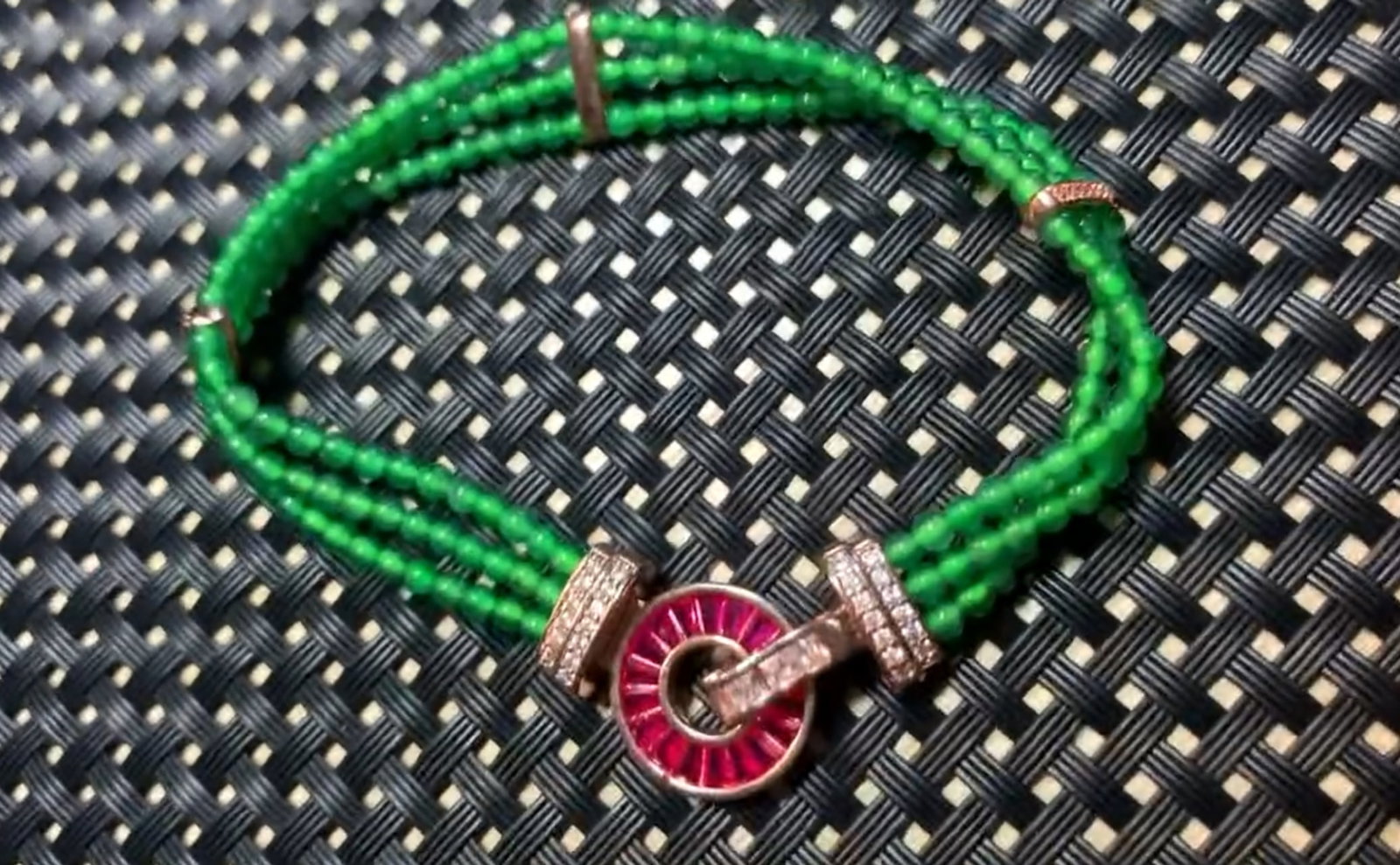 Natural Jadeite Bracelet (1 of 2)