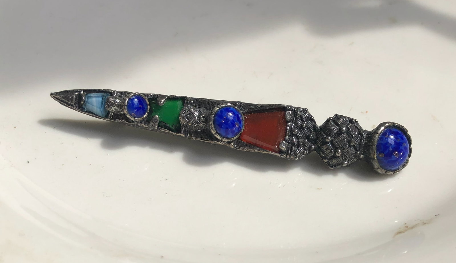 Vintage Silver Brooch Pin
