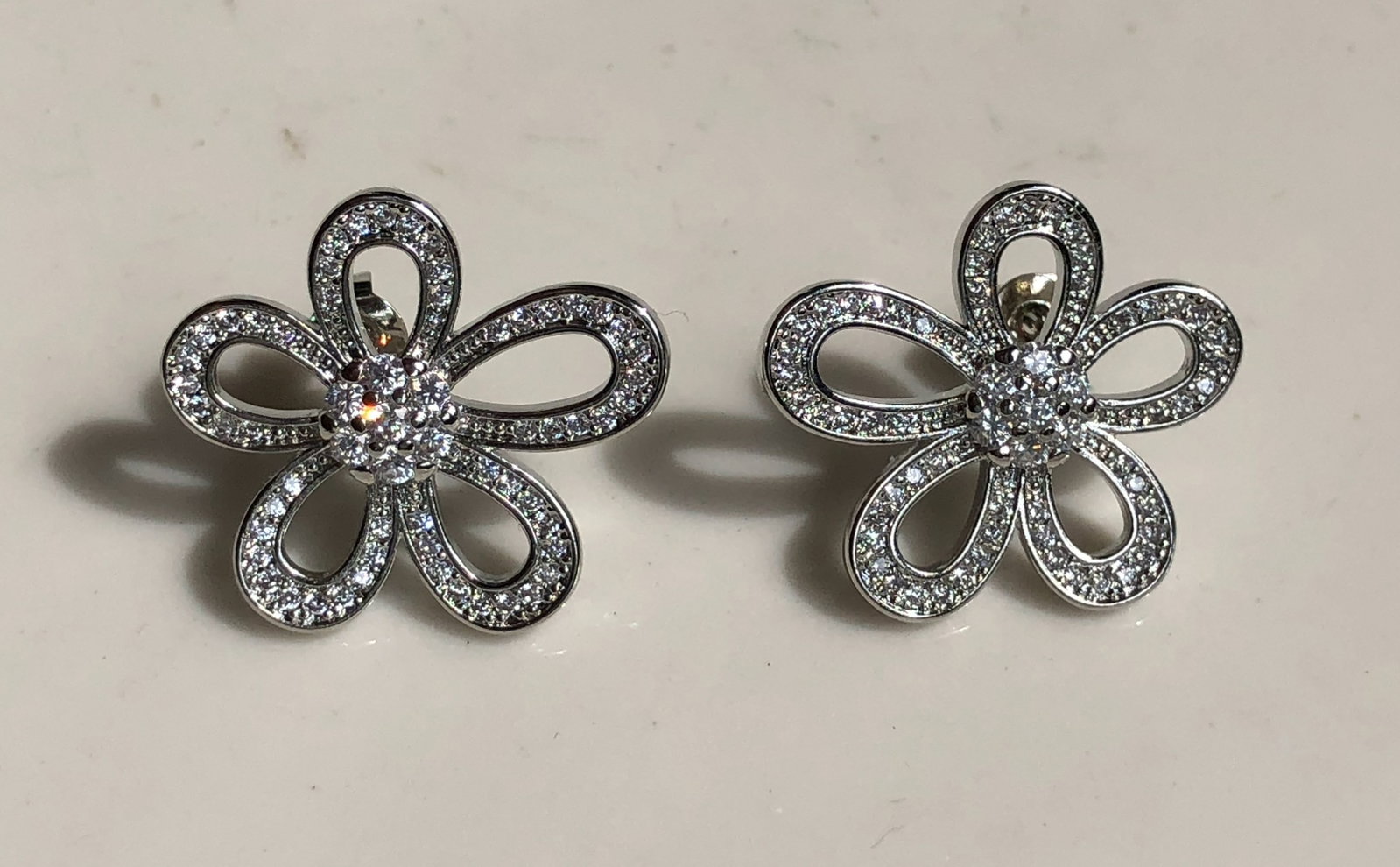 Pair of Gold Plated Earrings