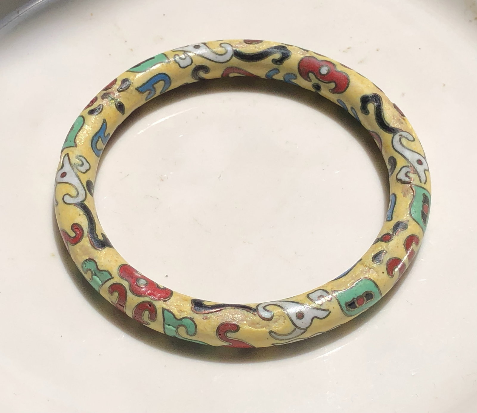 Vintage Cloisonne Bracelet: Vintage Cloisonne Bracelet