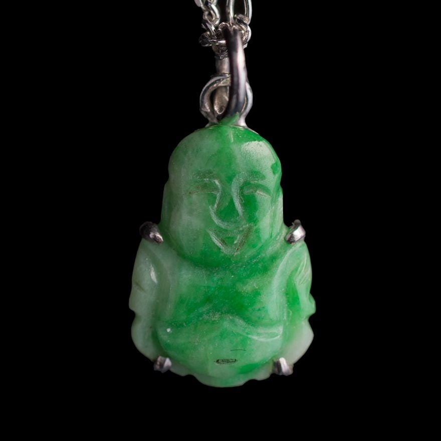 Antique Jadeite Pendant: Antique Jadeite Pendant