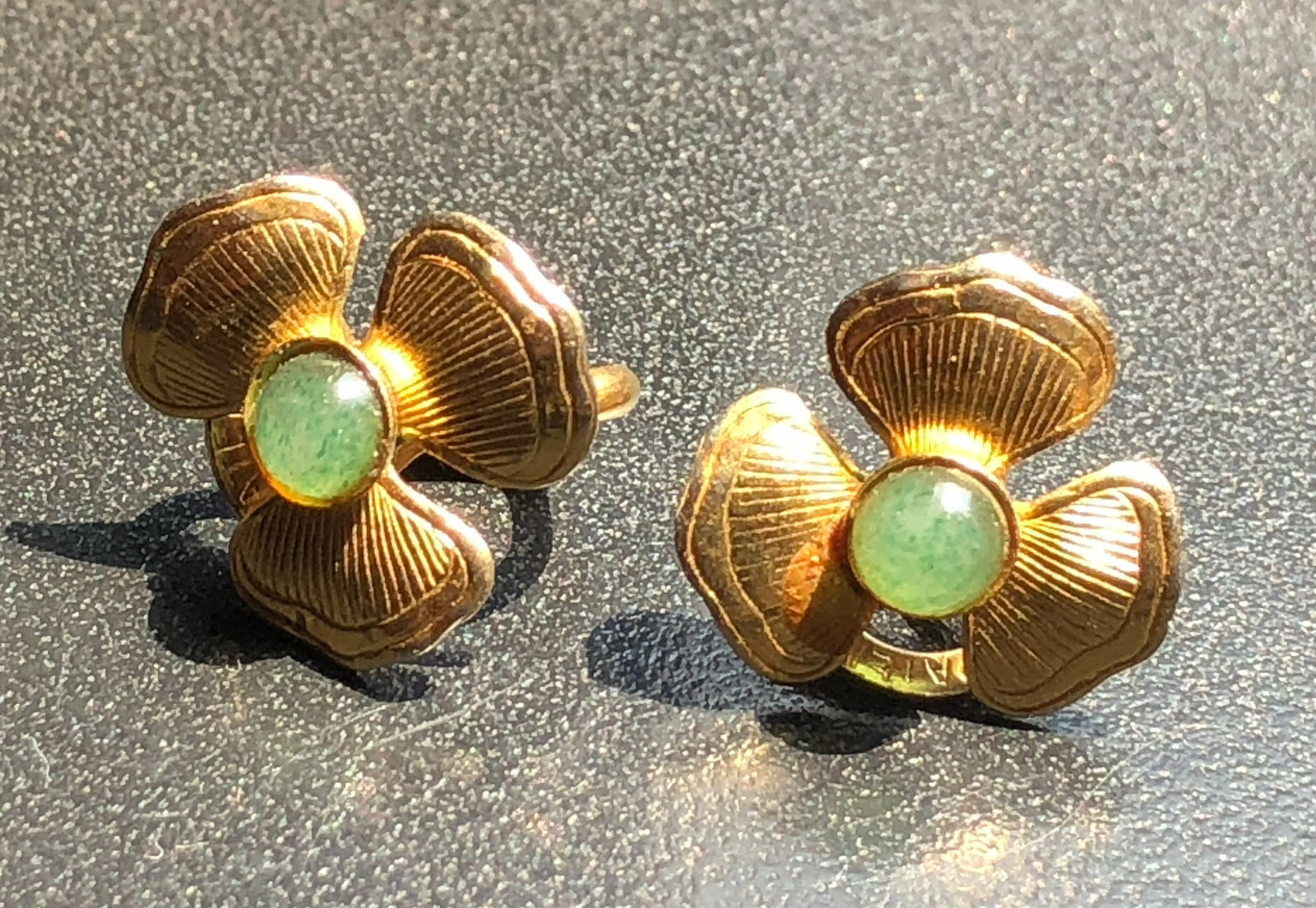 Pair of Gold Filled Earrings: Pair of Gold Filled Earrings